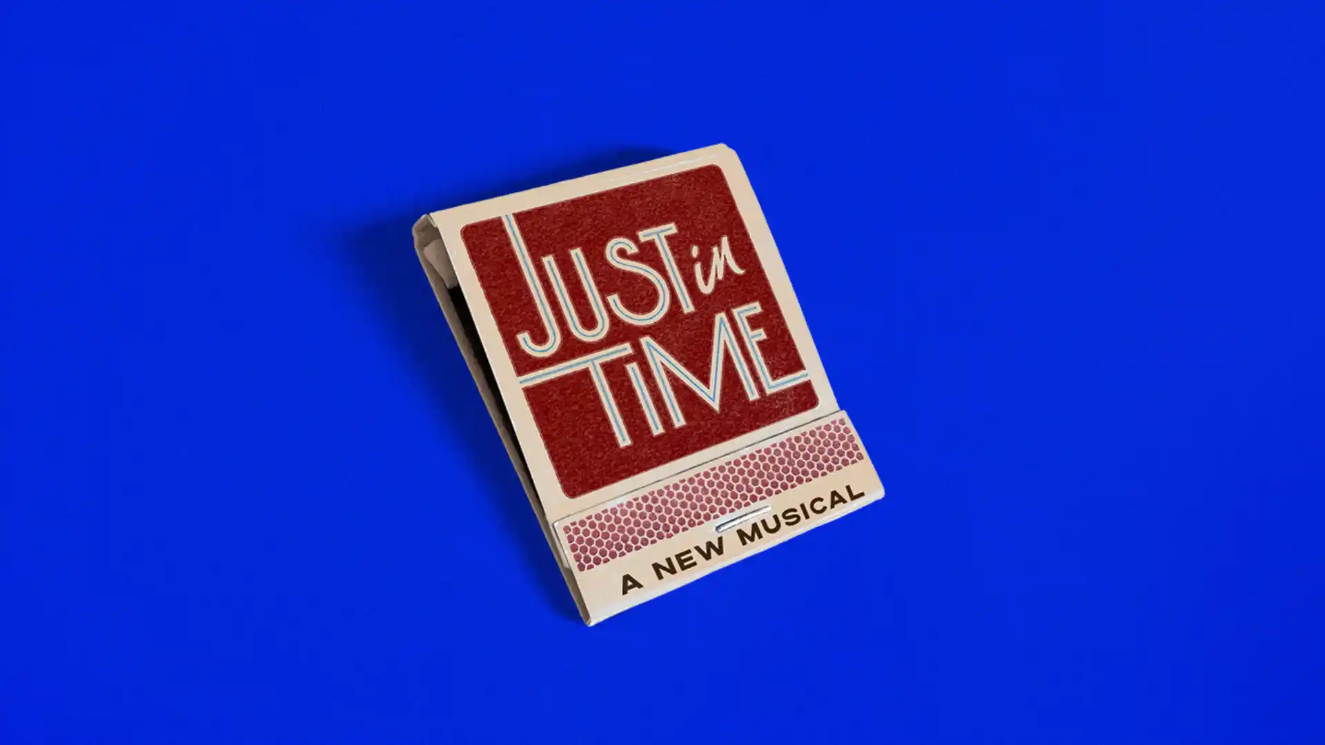 Just In Time Broadway banner — a new musical celebrating Dean Martin at the Circle In The Square Theatre