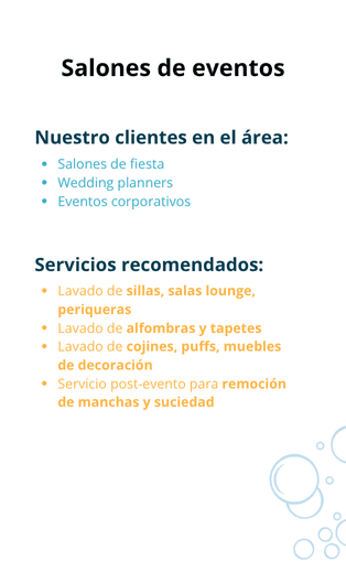 Salones de evento - Atrás