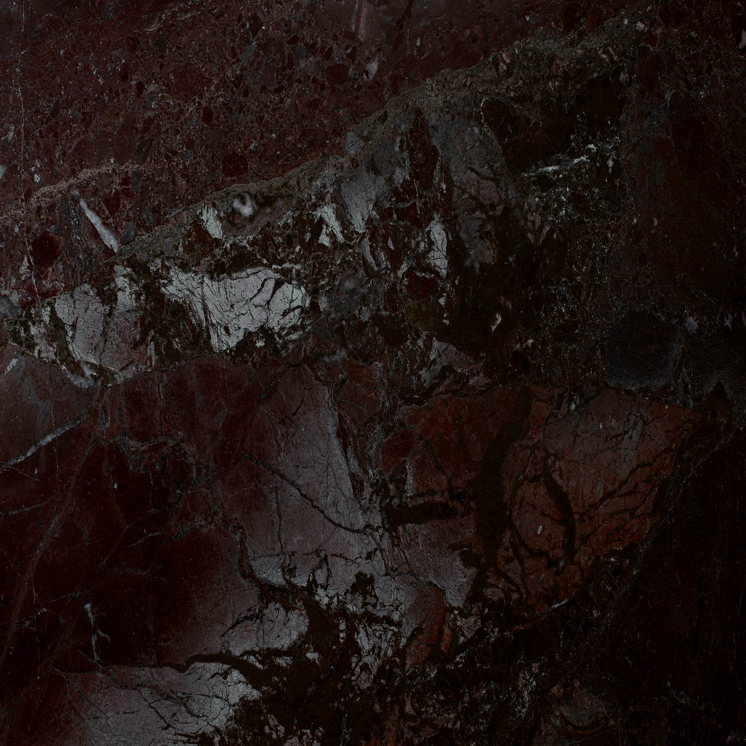 Red granite surface with natural depth