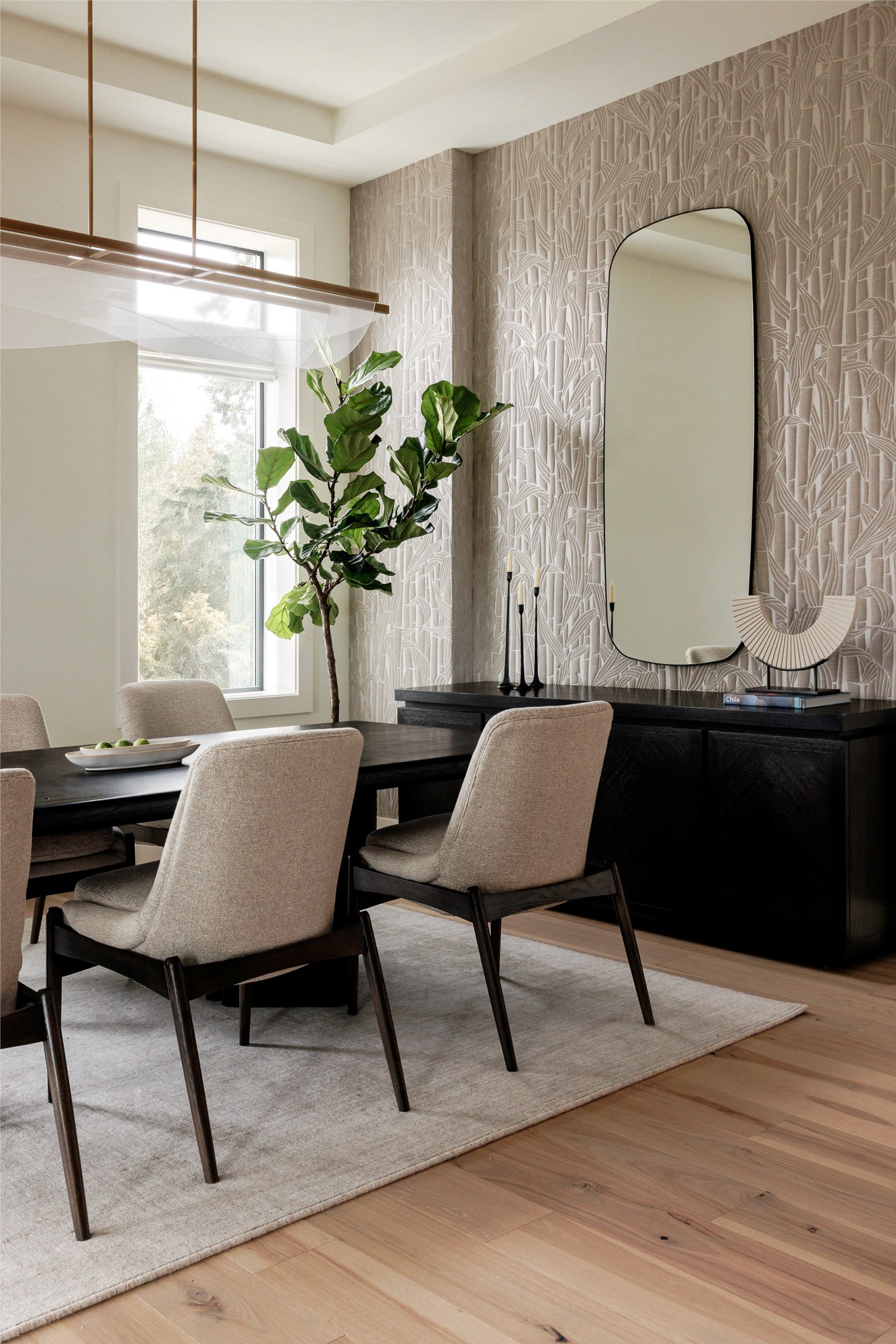 To help clients visualize + effectively communicate with contractors and other vendors, here are a handful of project details from the Woodinville House: Dining Room.