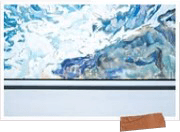 Branded postcard-style visual featuring artwork by by Vassilis Theocharakis