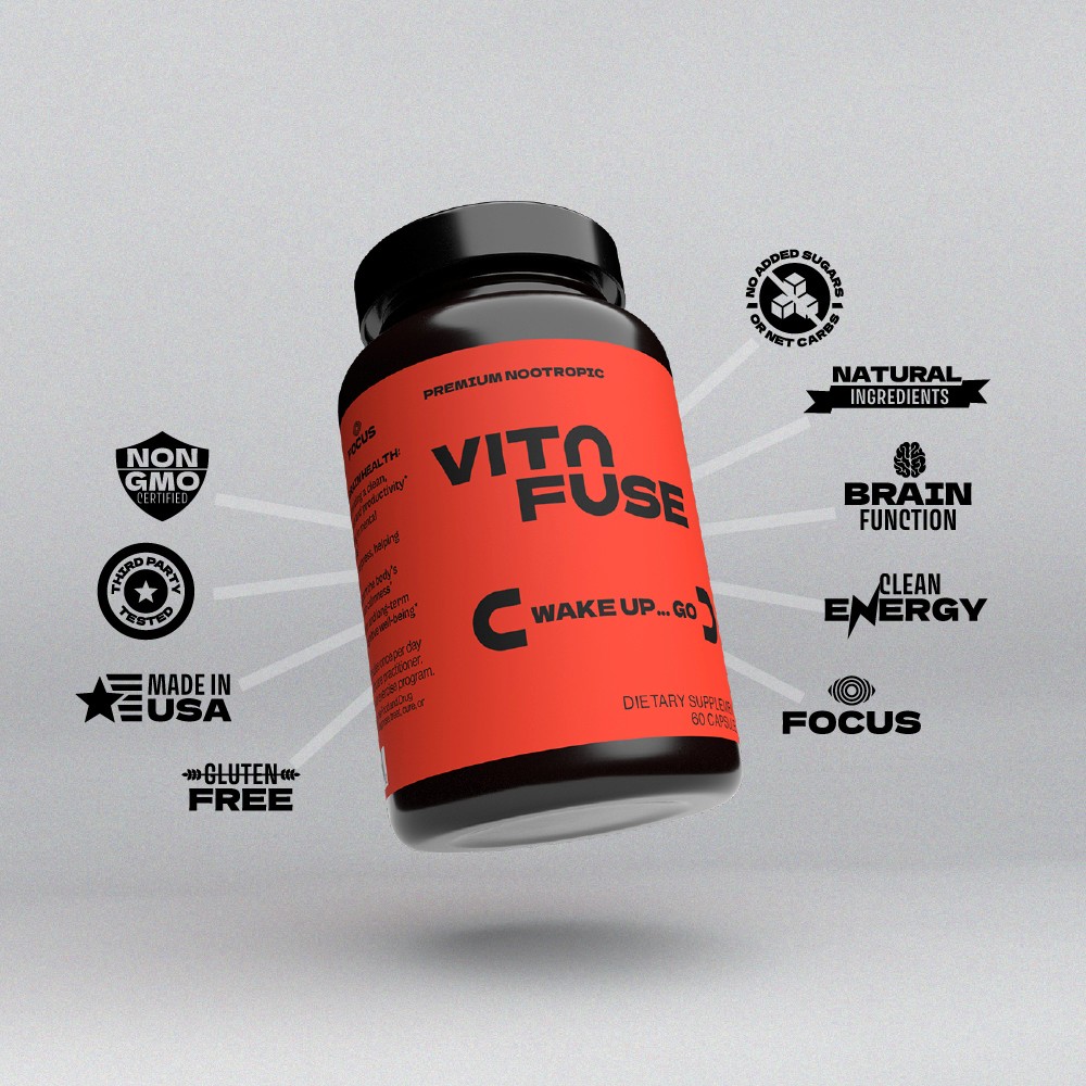 Vitafuse capsule packaging