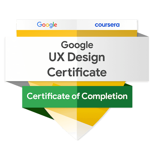 Google UX Design Certificate