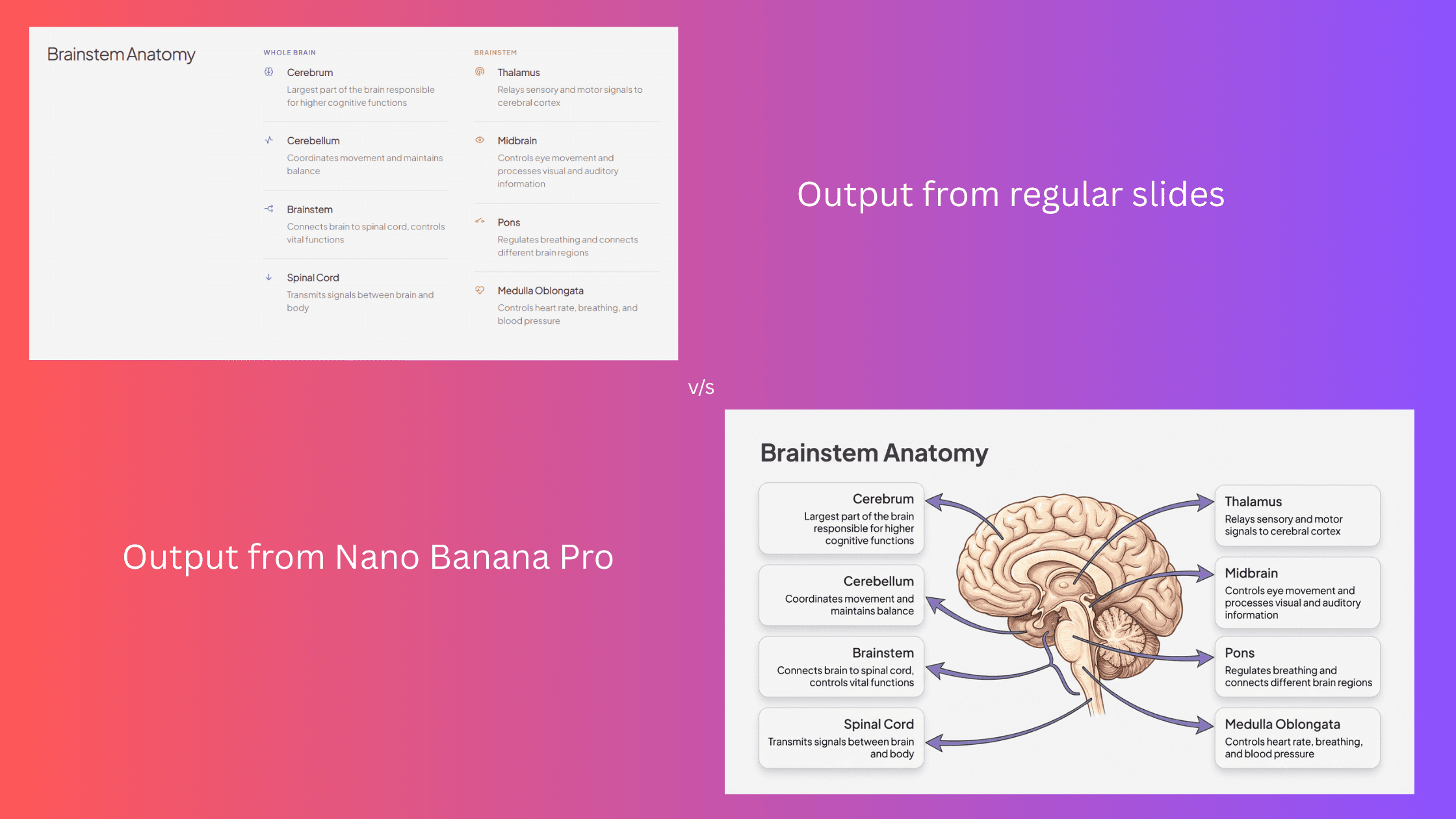 Nano Banana Pro works best for complex infographics and diagrams