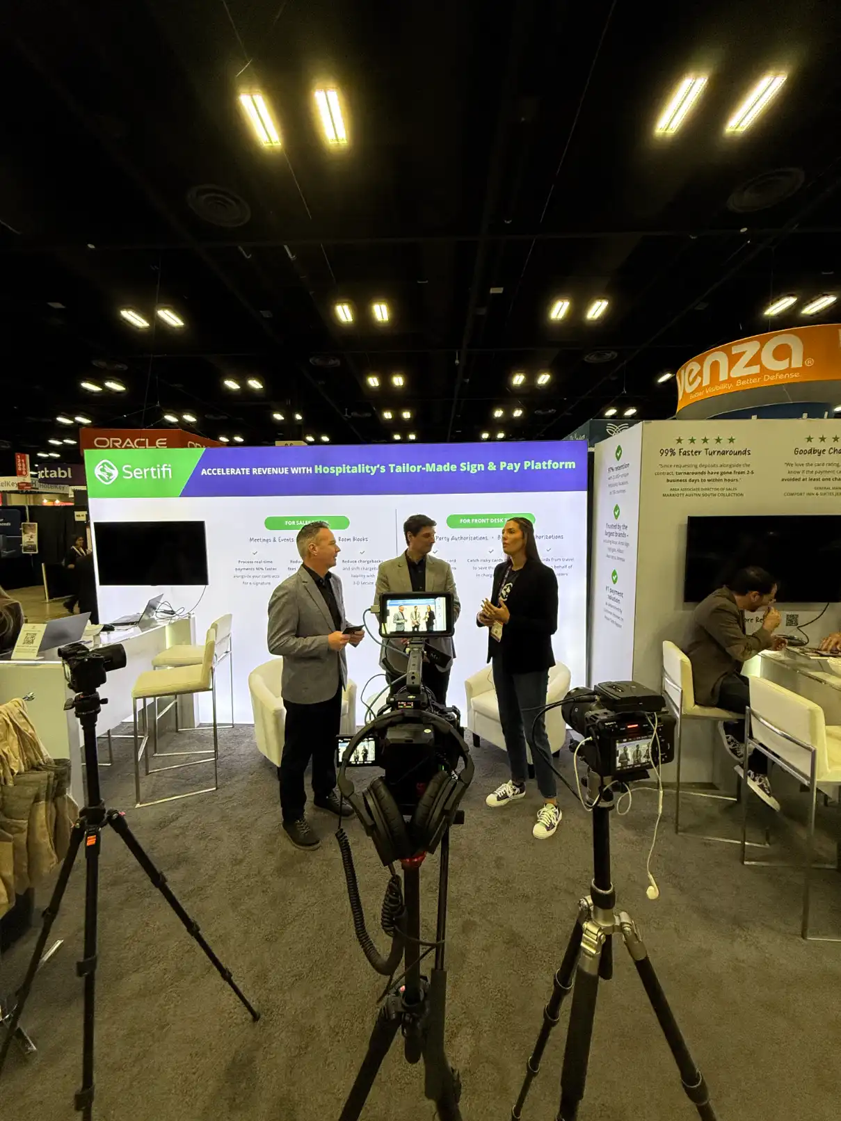 Hospitality expo podcast video production and live event content capture in Milwaukee