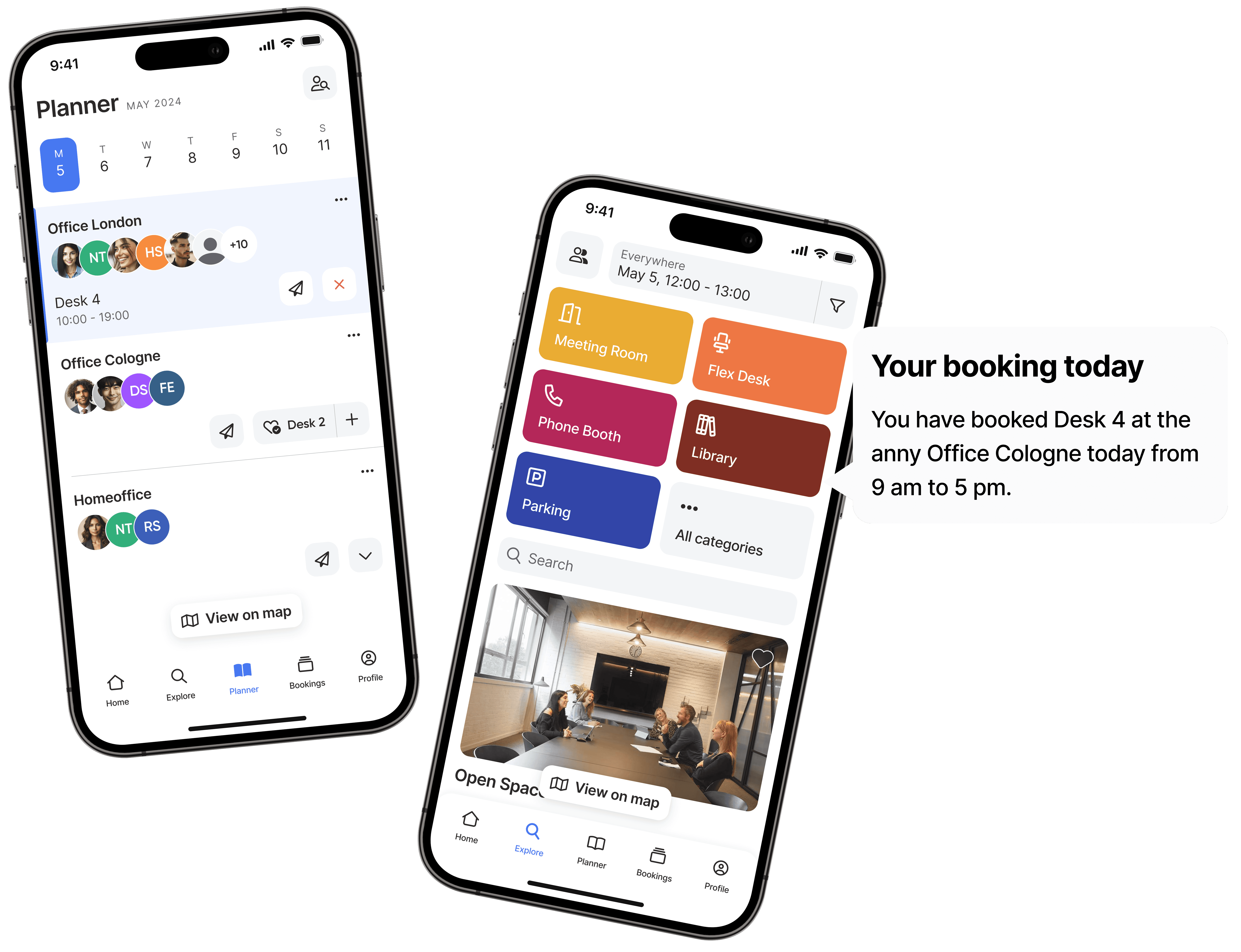 App für Meetingraumbuchung von anny