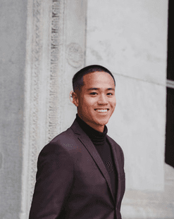 man wearing black coat illustration