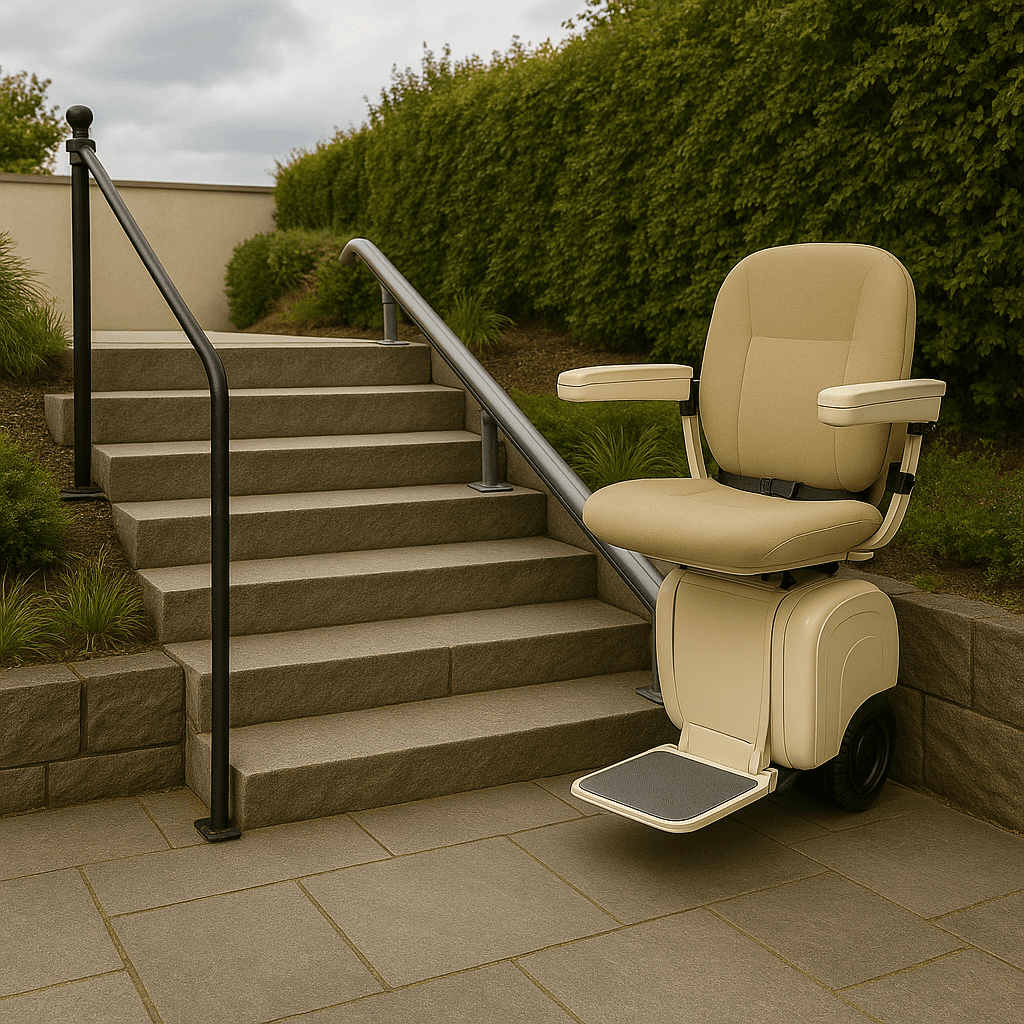 Monte-escalier moderne Savoie