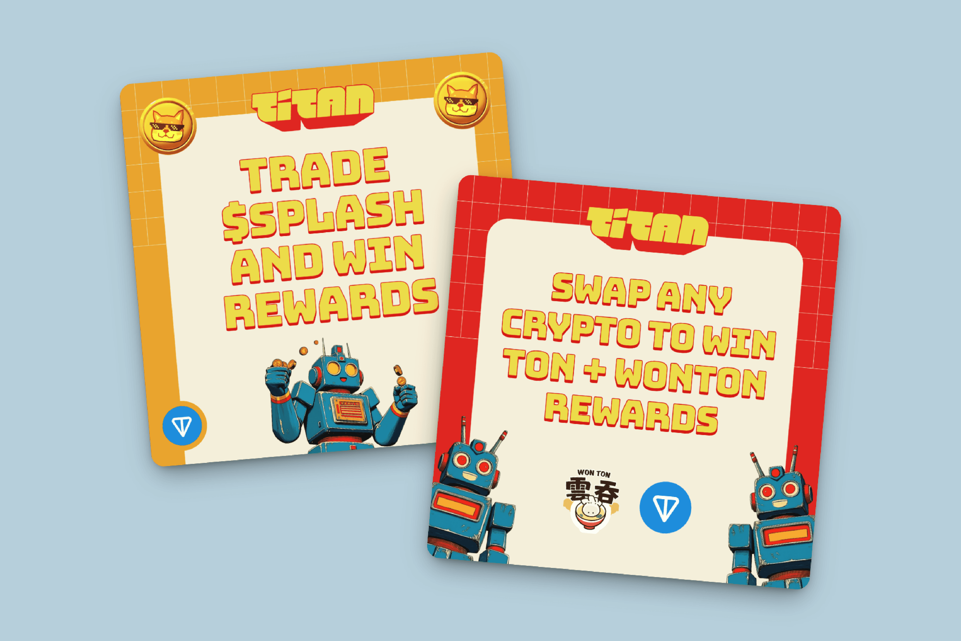 Titan social templates