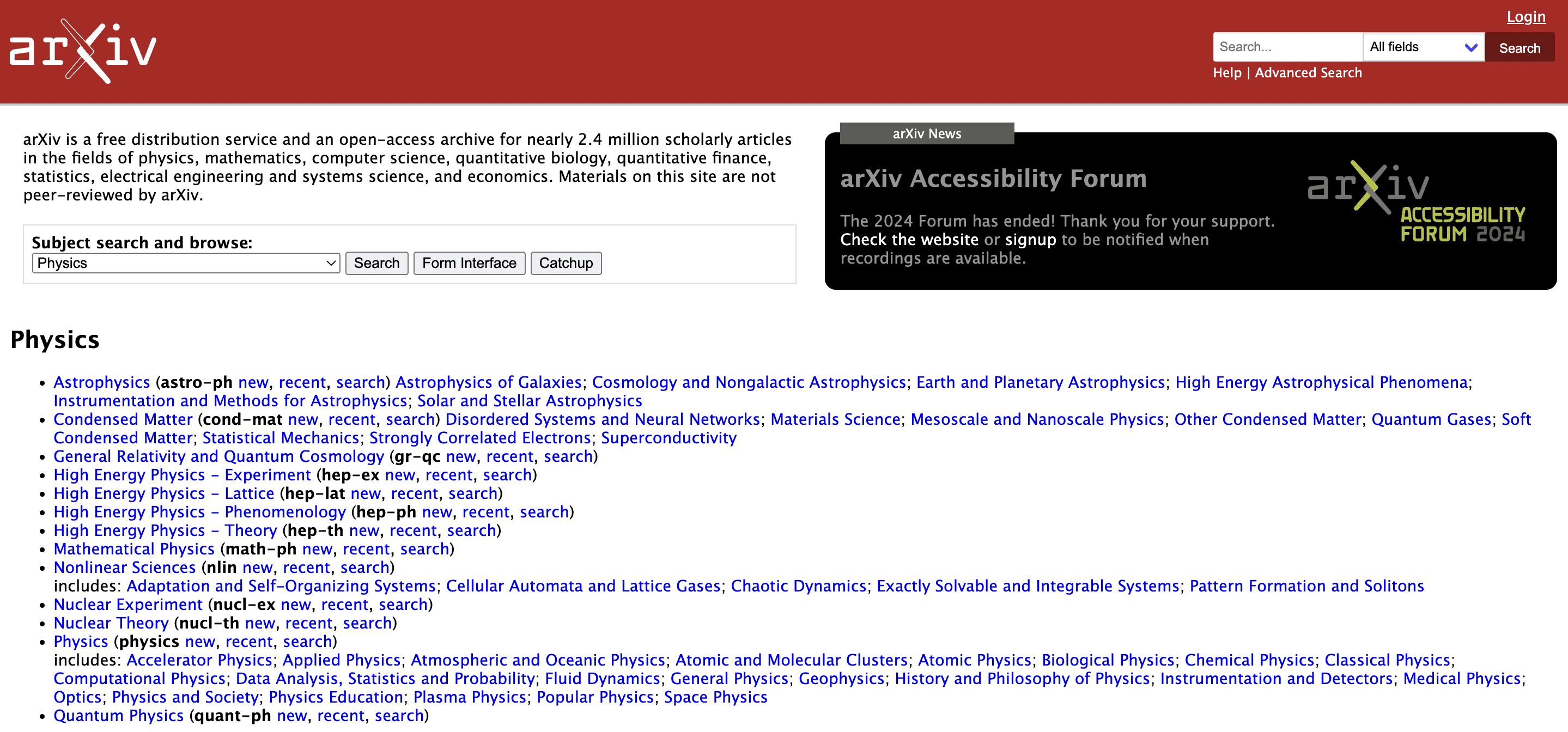 arXiv - Websites Like Google Scholar