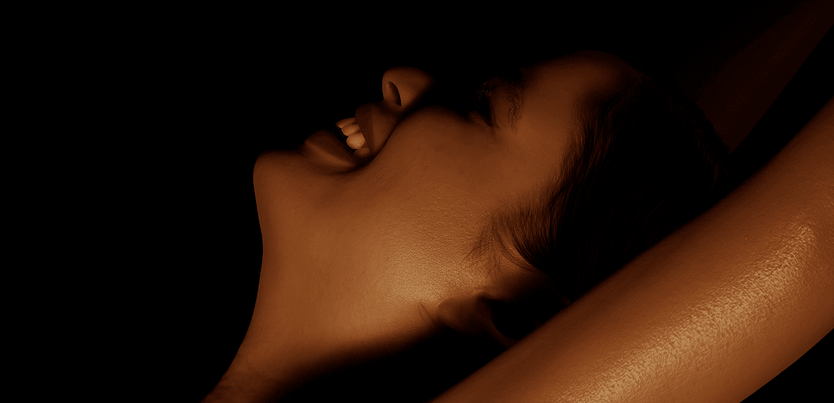 Close-up of white fur with black heart-shaped spots—soft, high-contrast texture for fashion/home décor.