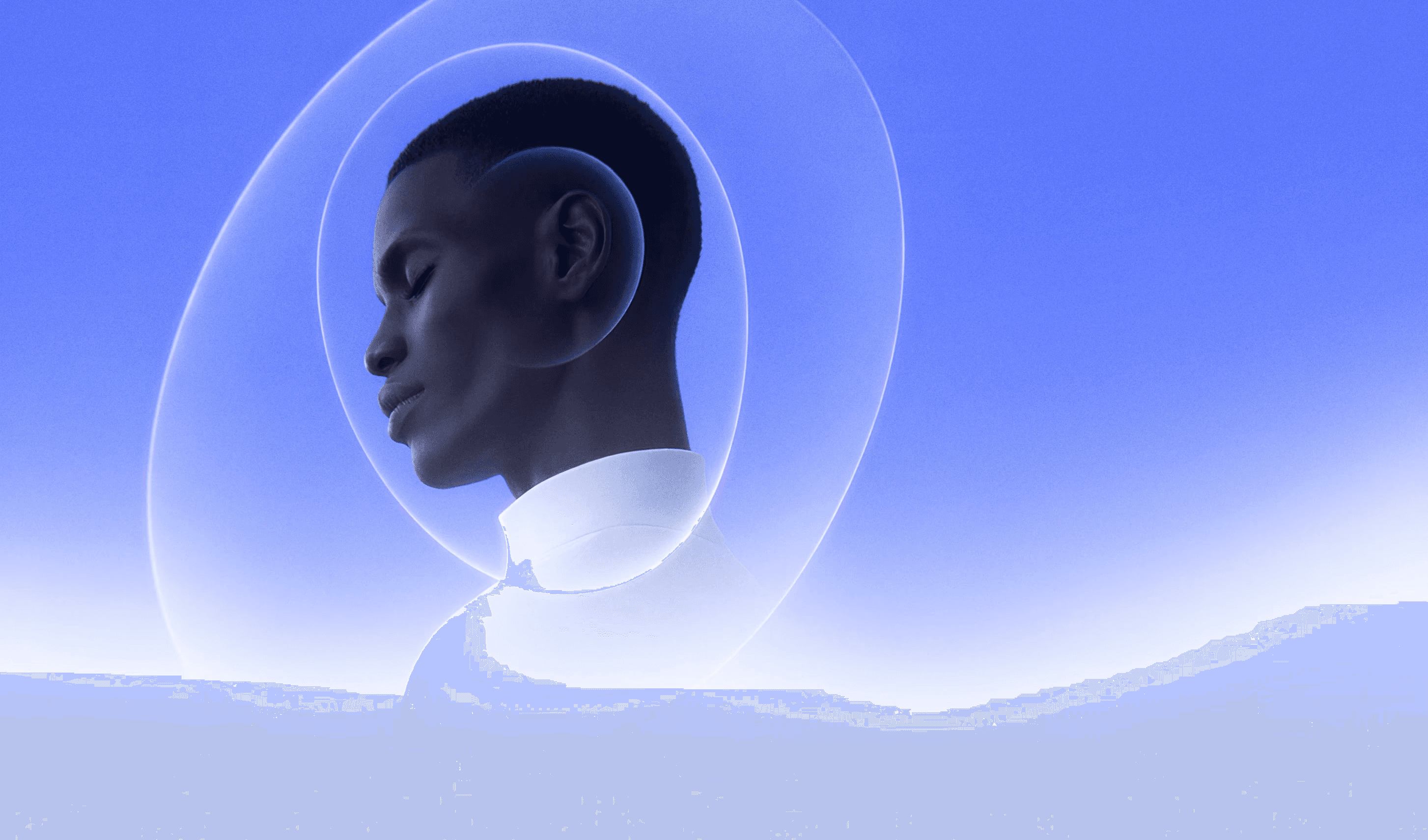 Black and white image of people working at a table with laptops, showing hands gesturing during discussion of digital content displayed on screens, with fabrica® logo in the corner.