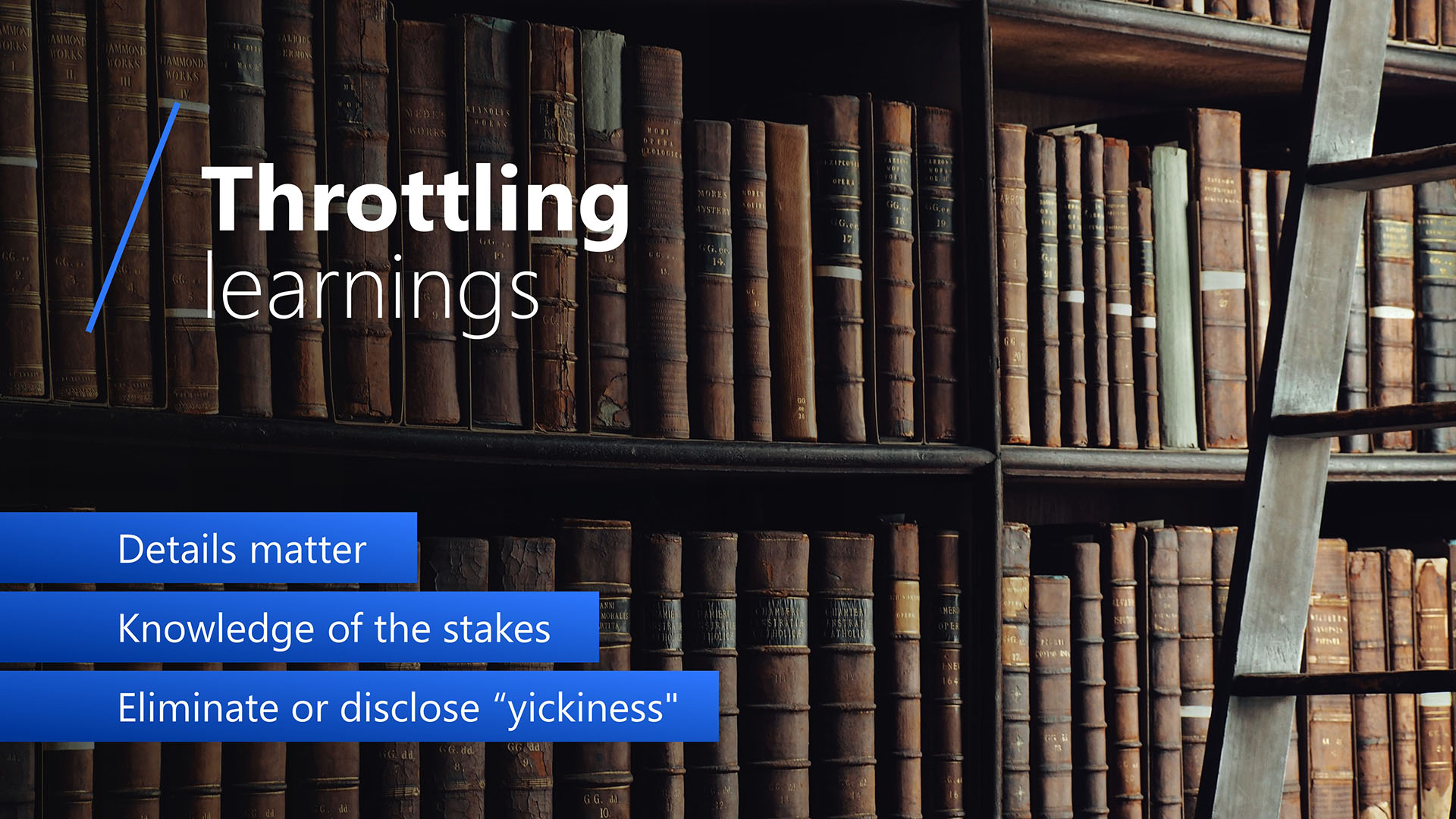 gibson biddle presentation slides