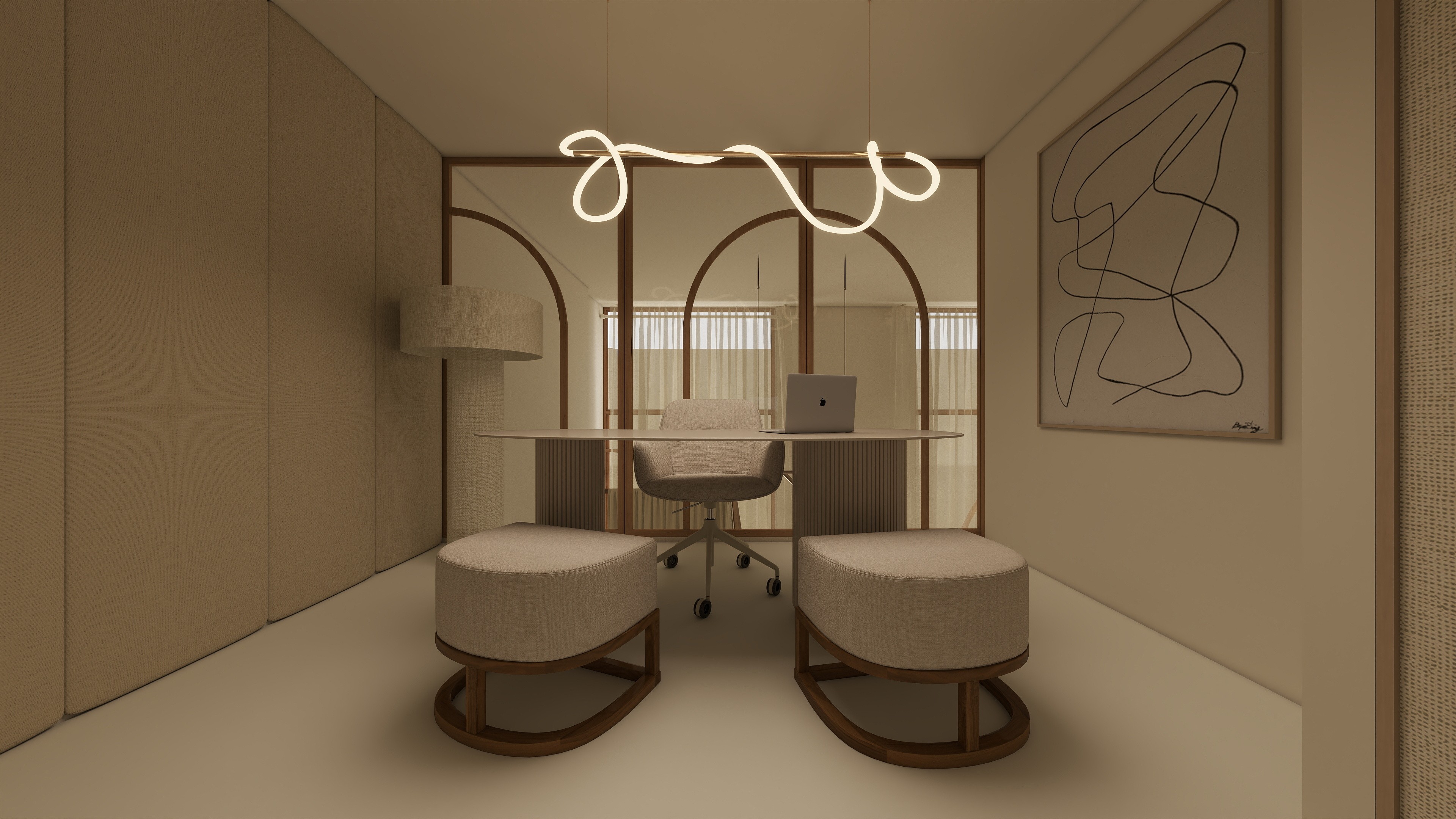 Ontwerp kantoor personeel