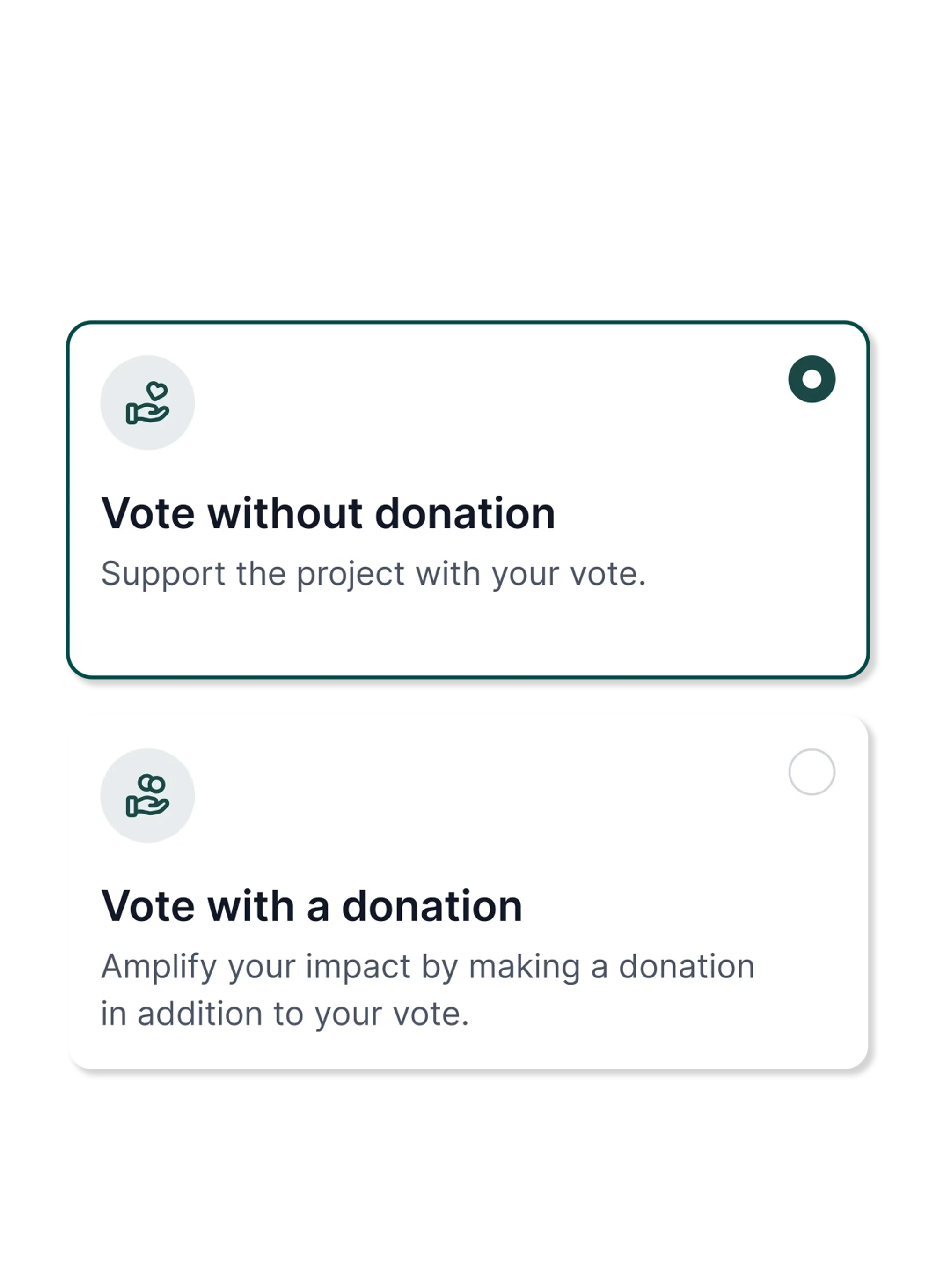 Socious Fund How it Works Step Two Community Voting