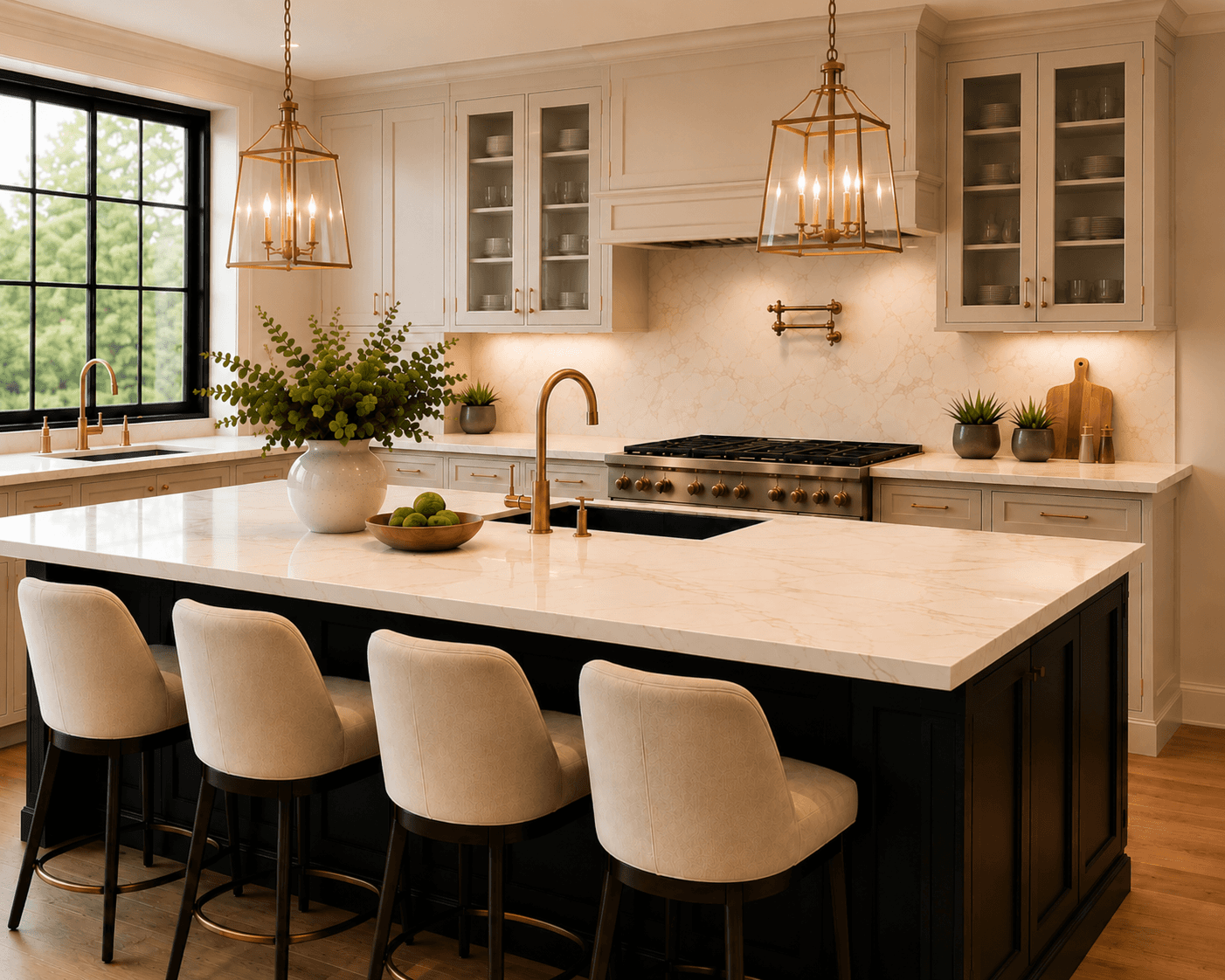 Luxury kitchen remodel by Randall Homes