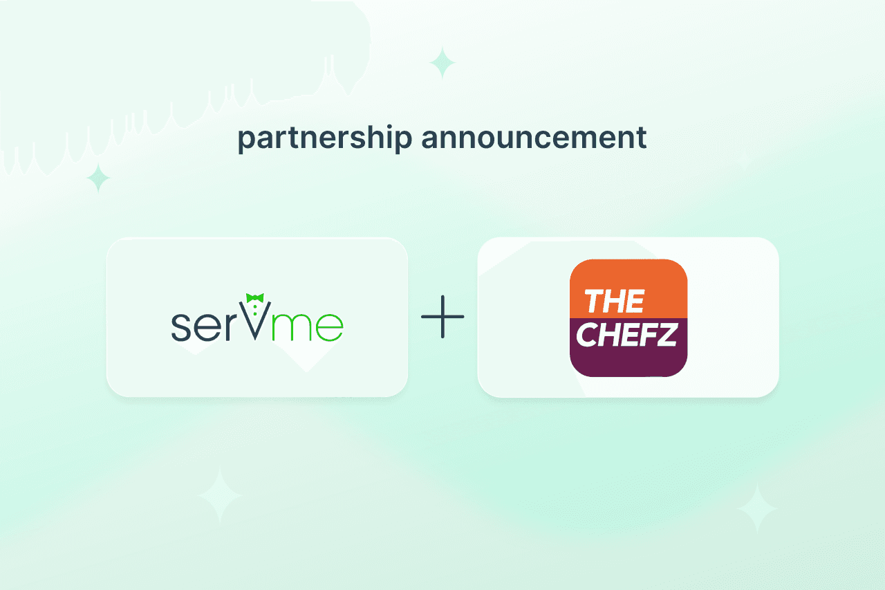 servme partners with The Chefz