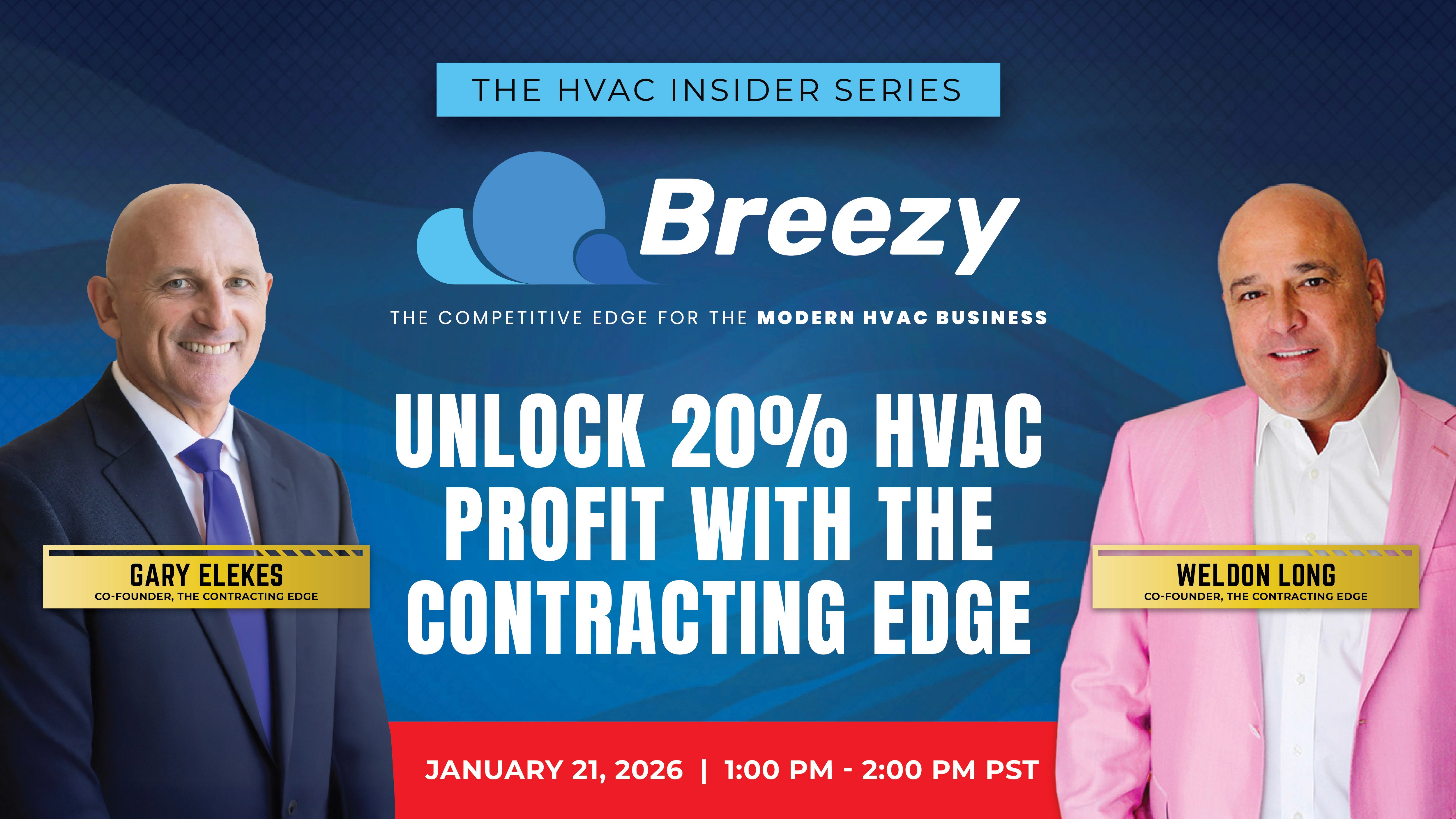 Build a 20% Profit HVAC Business with The Contracting Edge