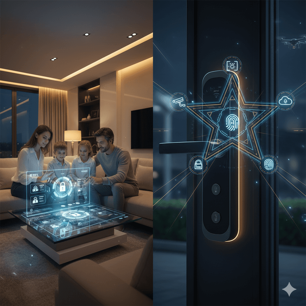 Secure residential project, smart home 5 tier security, M3M luxury living