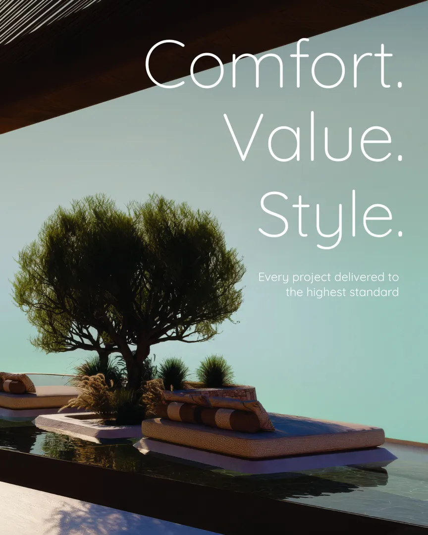 Who we are: comfort, value, style, NUR Developments post designed by TERAMOK