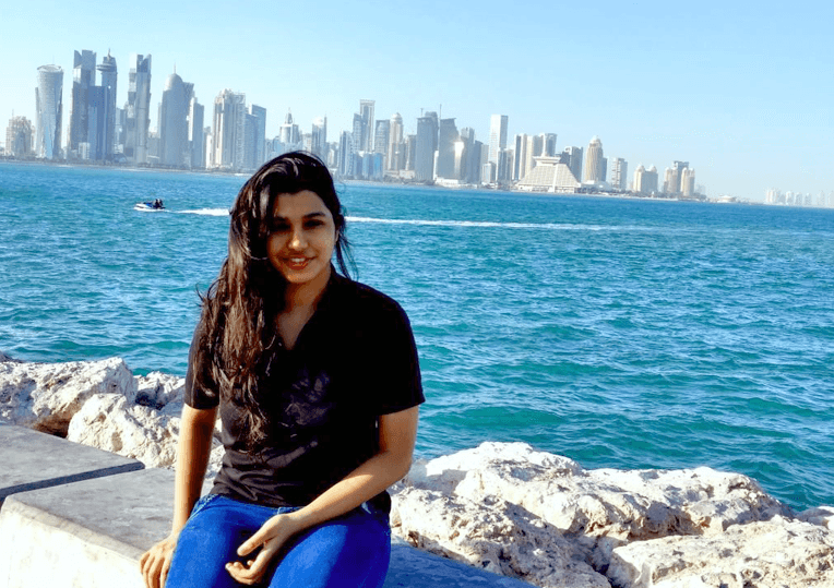 Doha is surrounded by aquamarine waters