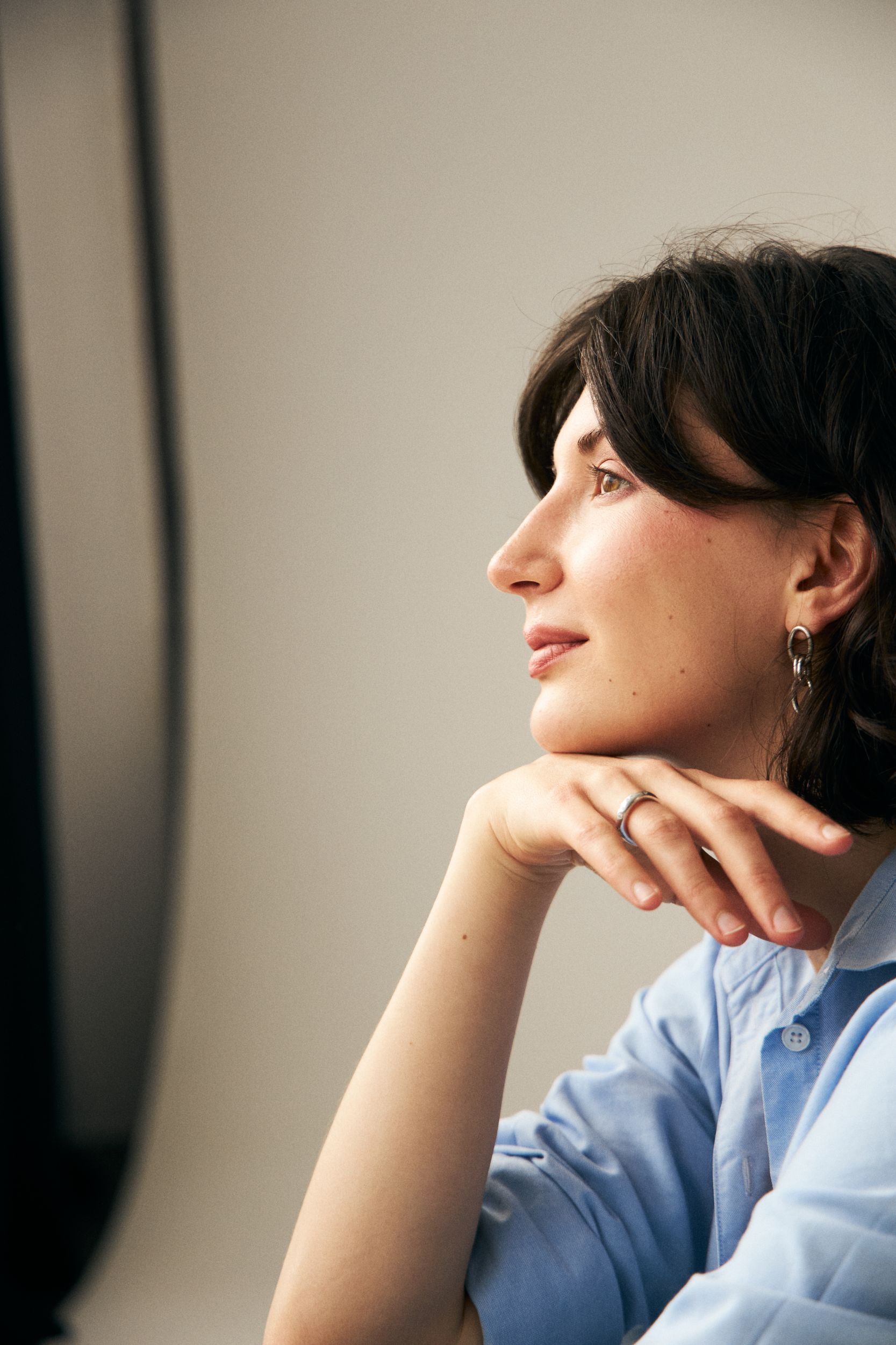 Portrait of Anna Chusova, UX/UI designer in Utrecht