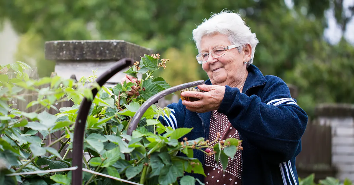 Illustrasjonsbilde av en kvinne som hadde lavt stoffskifte, men er blitt helbredet.