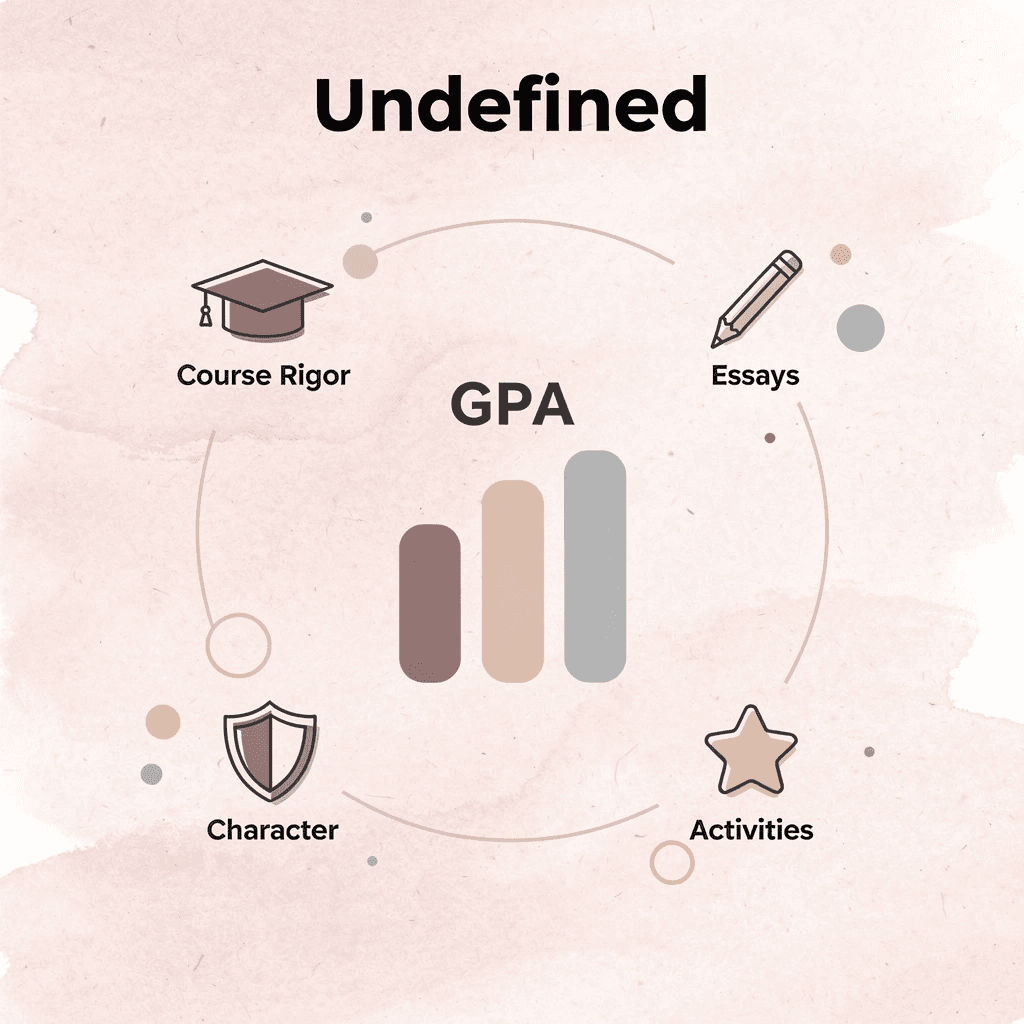Hub diagram showing five profile factors surrounding a central full profile evaluation
