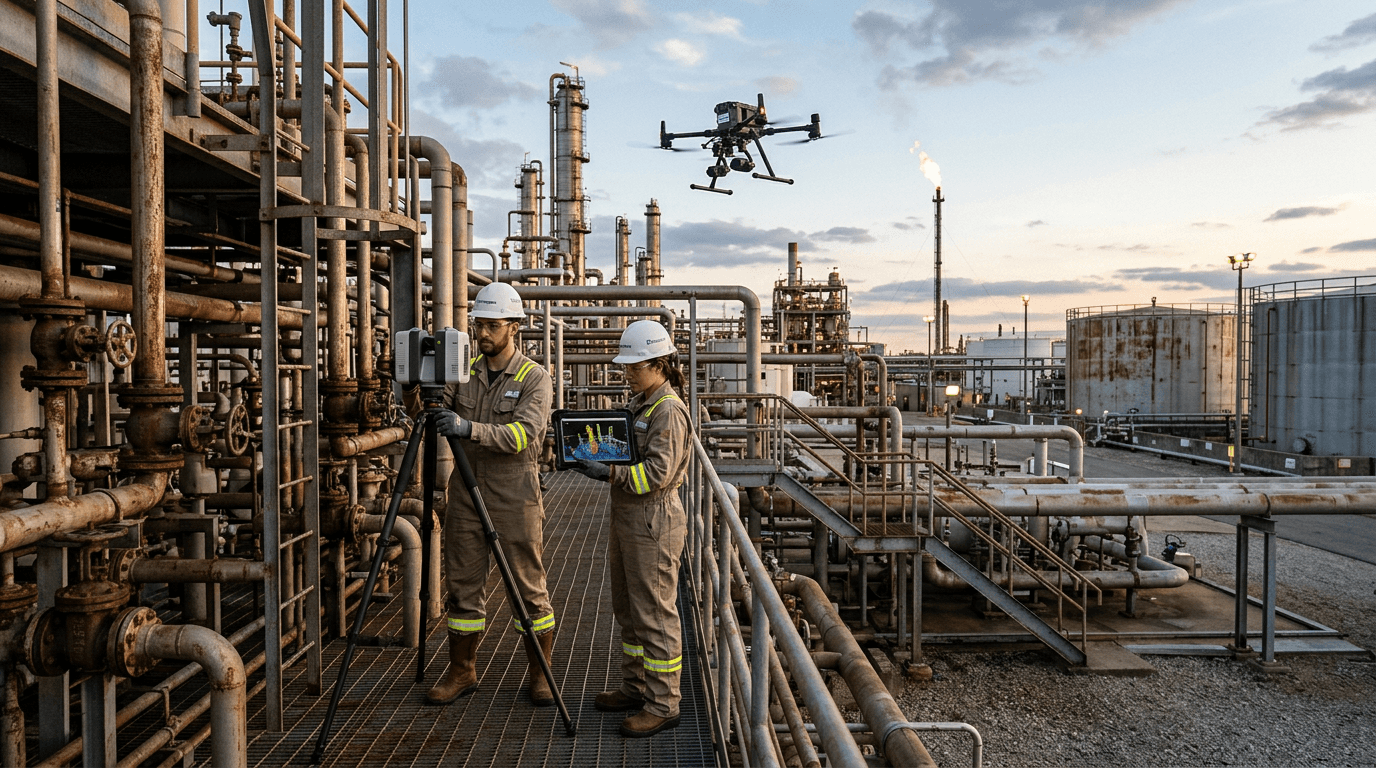 Brownfield Reality Capture & Plant Digitization