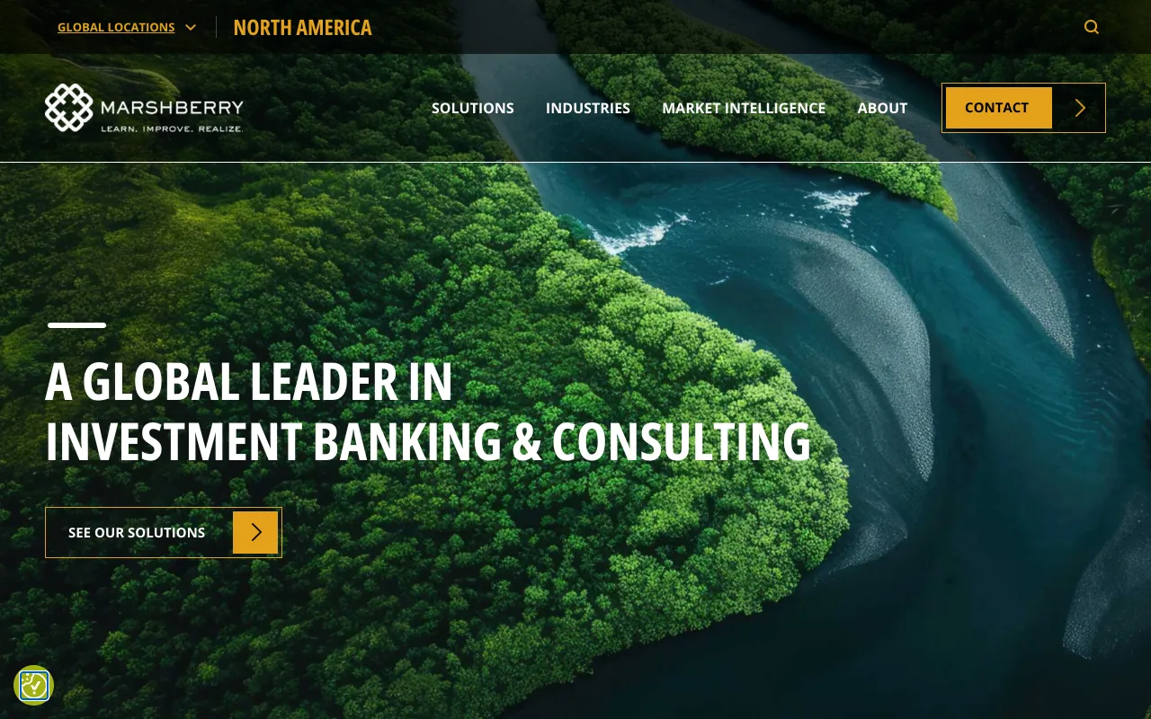MarshBerry homepage, global leader in investment banking and consulting for insurance firms
