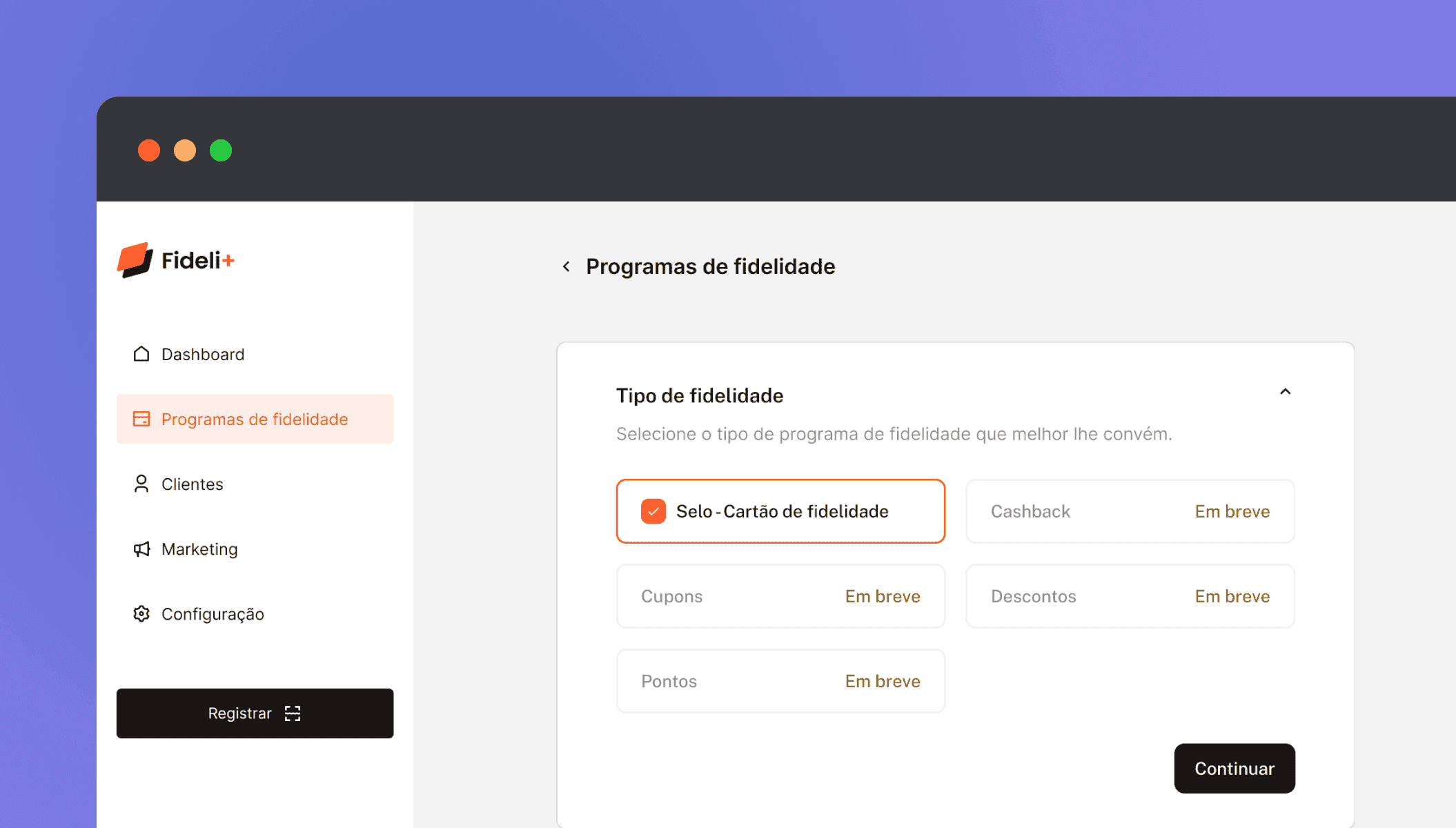 Fidelimais - Gestão de fidelidade e relacionamento com o cliente.