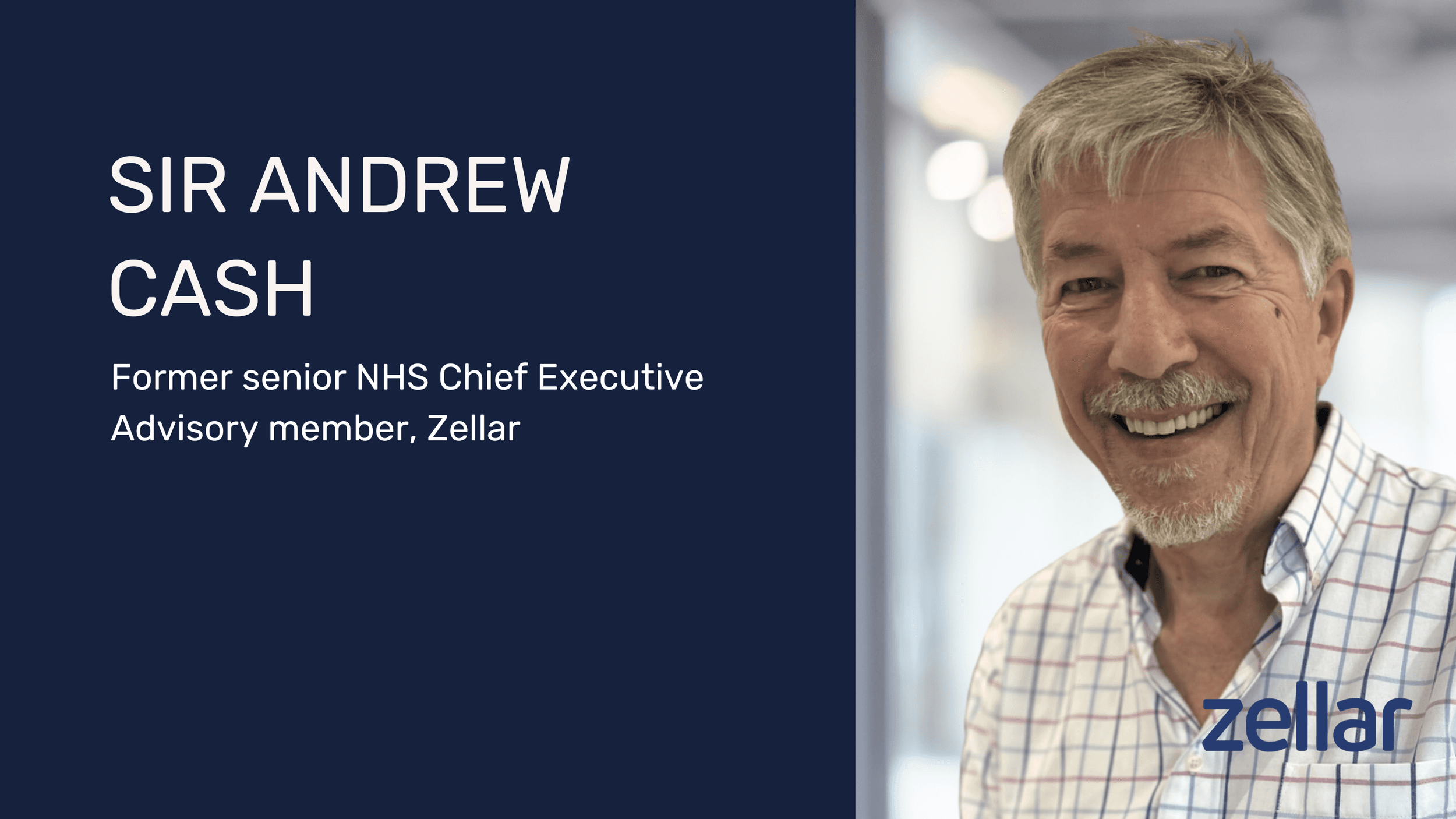 Former senior NHS Chief Executive joins Zellar advisory committee 