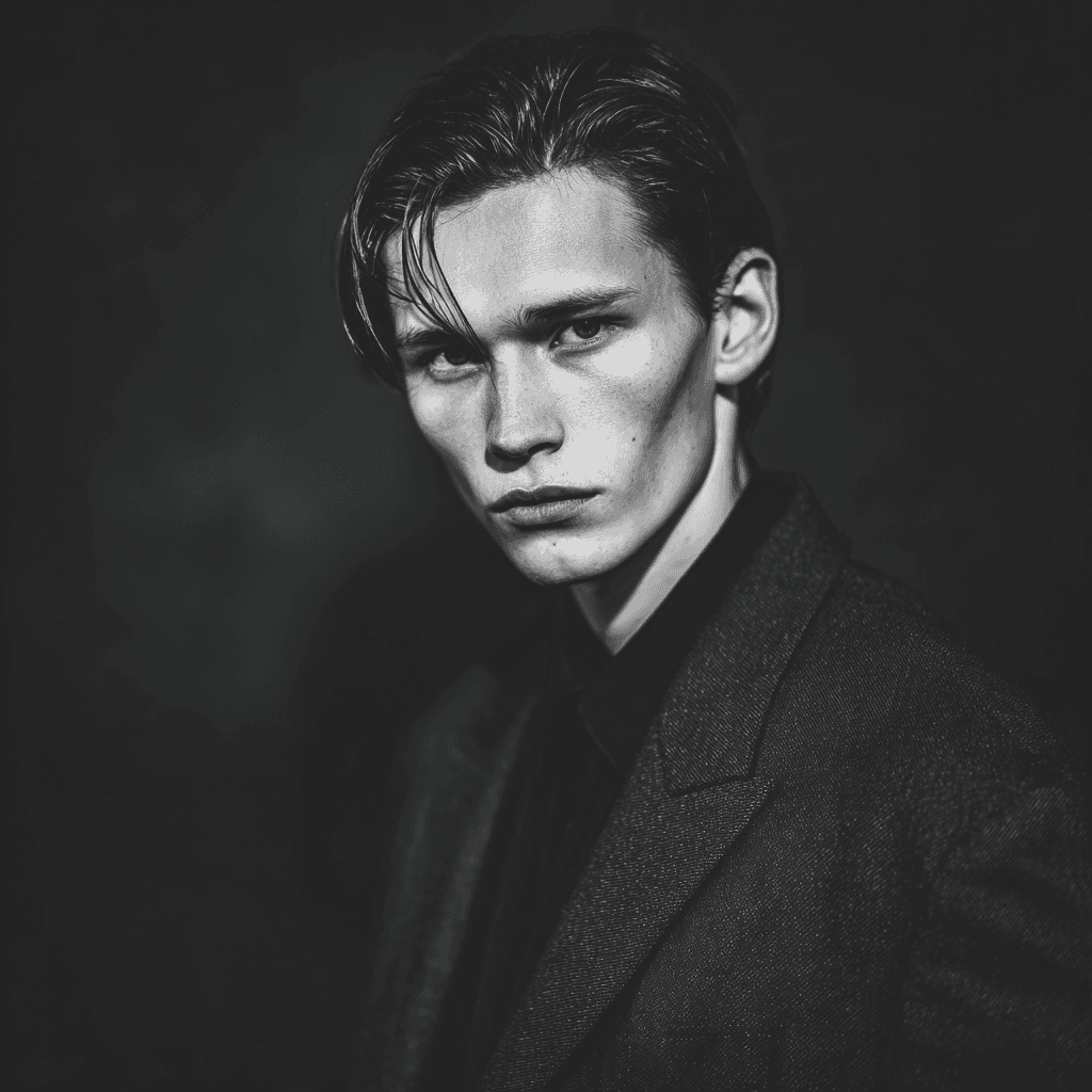 Portrait of man