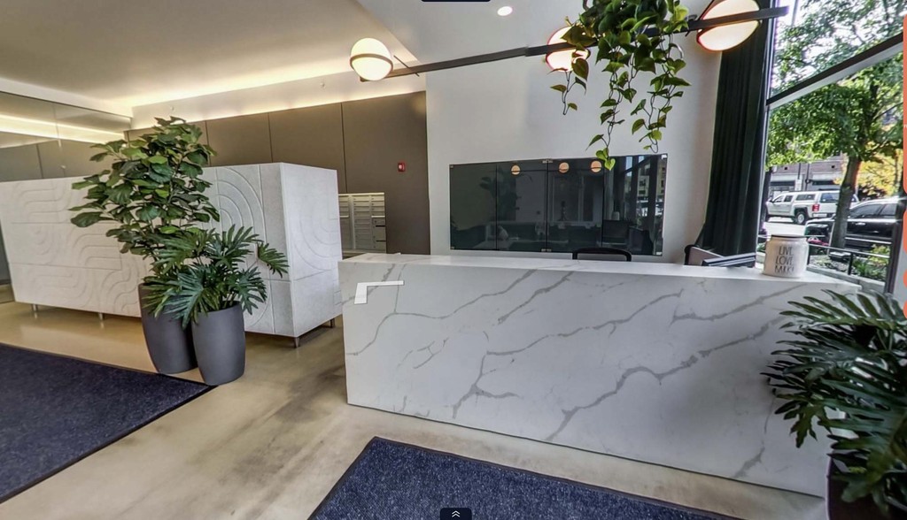 Front Desk entrance at Catalyst Apartments West Loop Chicago