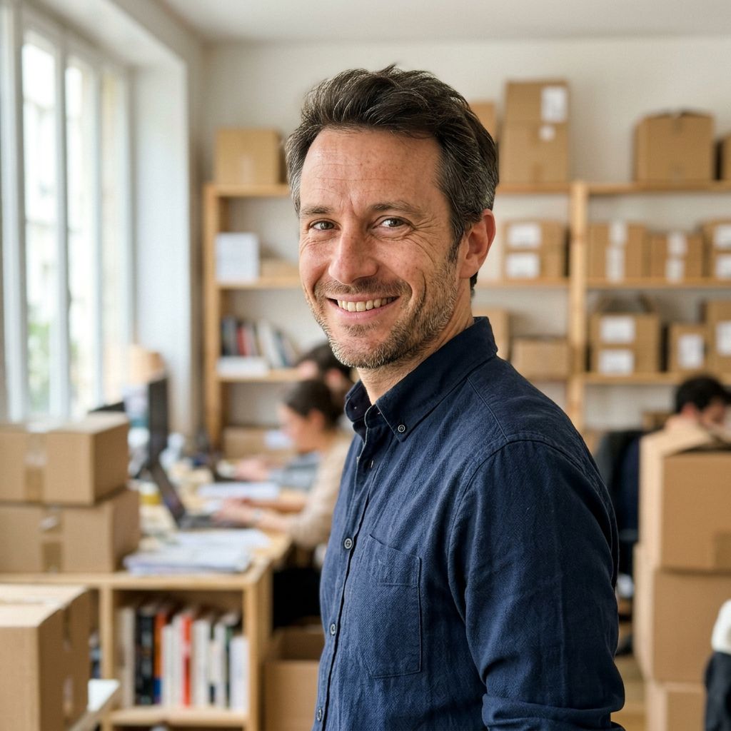  Marc T., fondateur d'une startup e-commerce, client de Loiretel Services