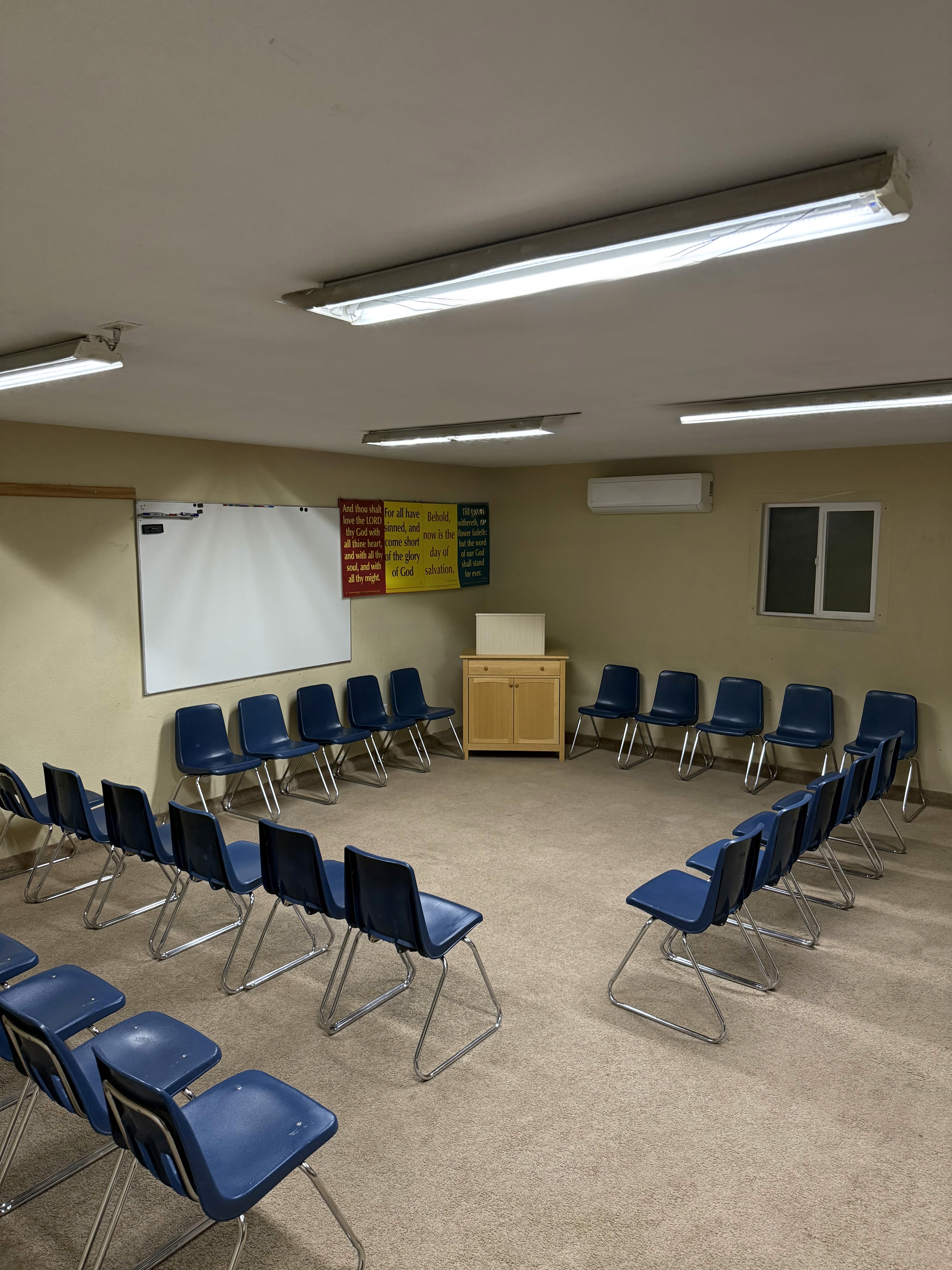 Gathering room at Galt Christian Assembly