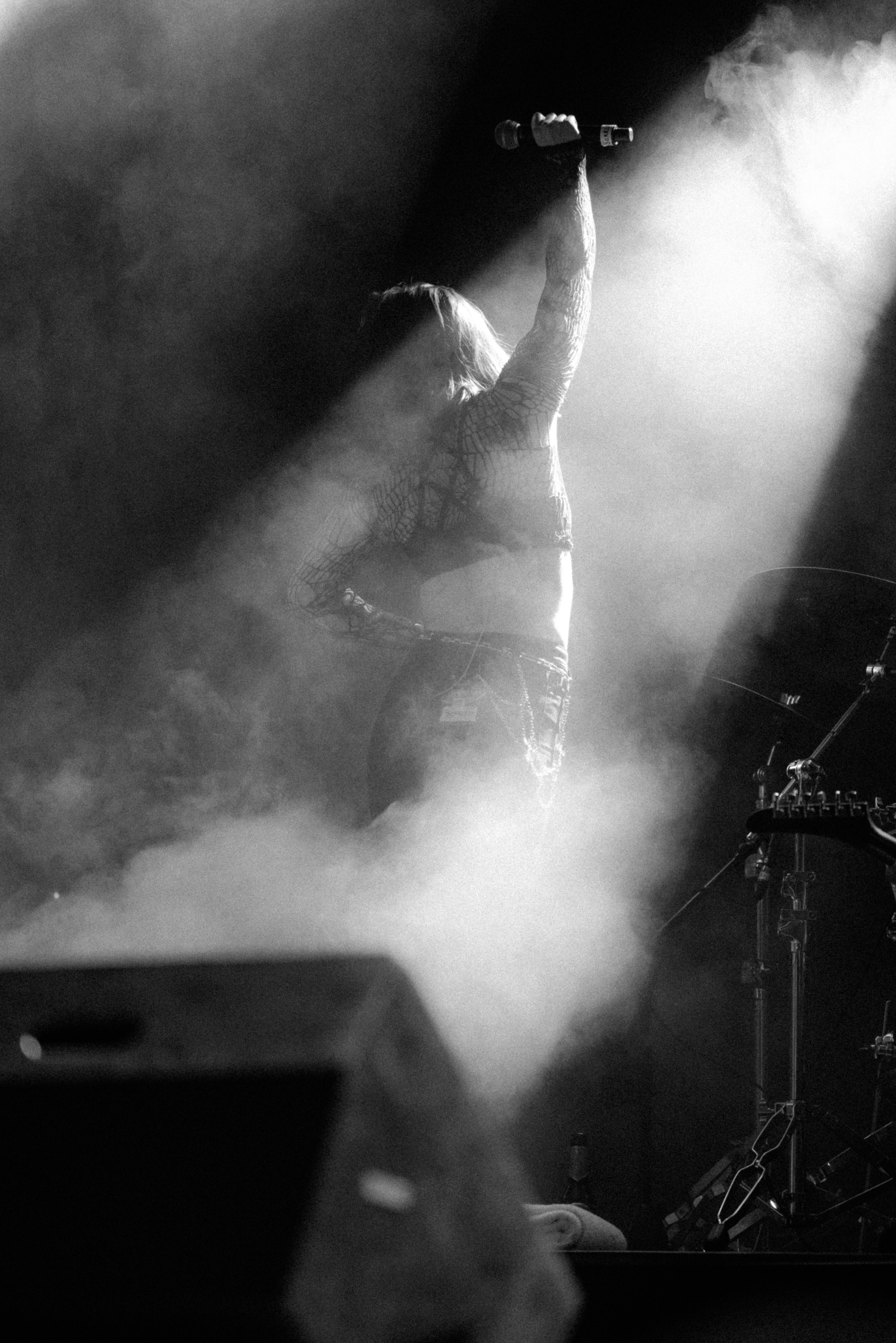 Bride and groom on a cliff