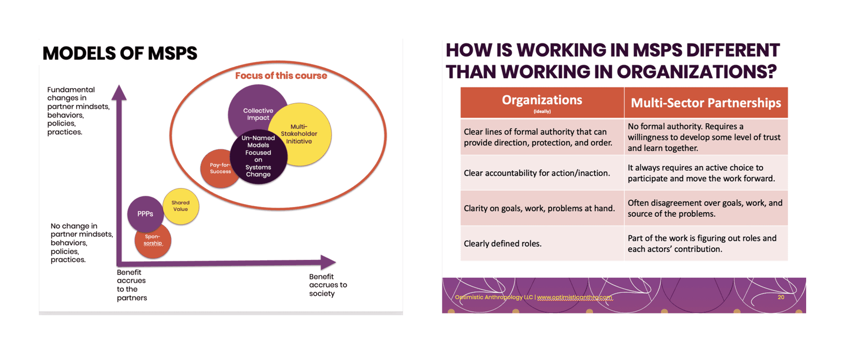 Multi-Sector Strategic Partnership model