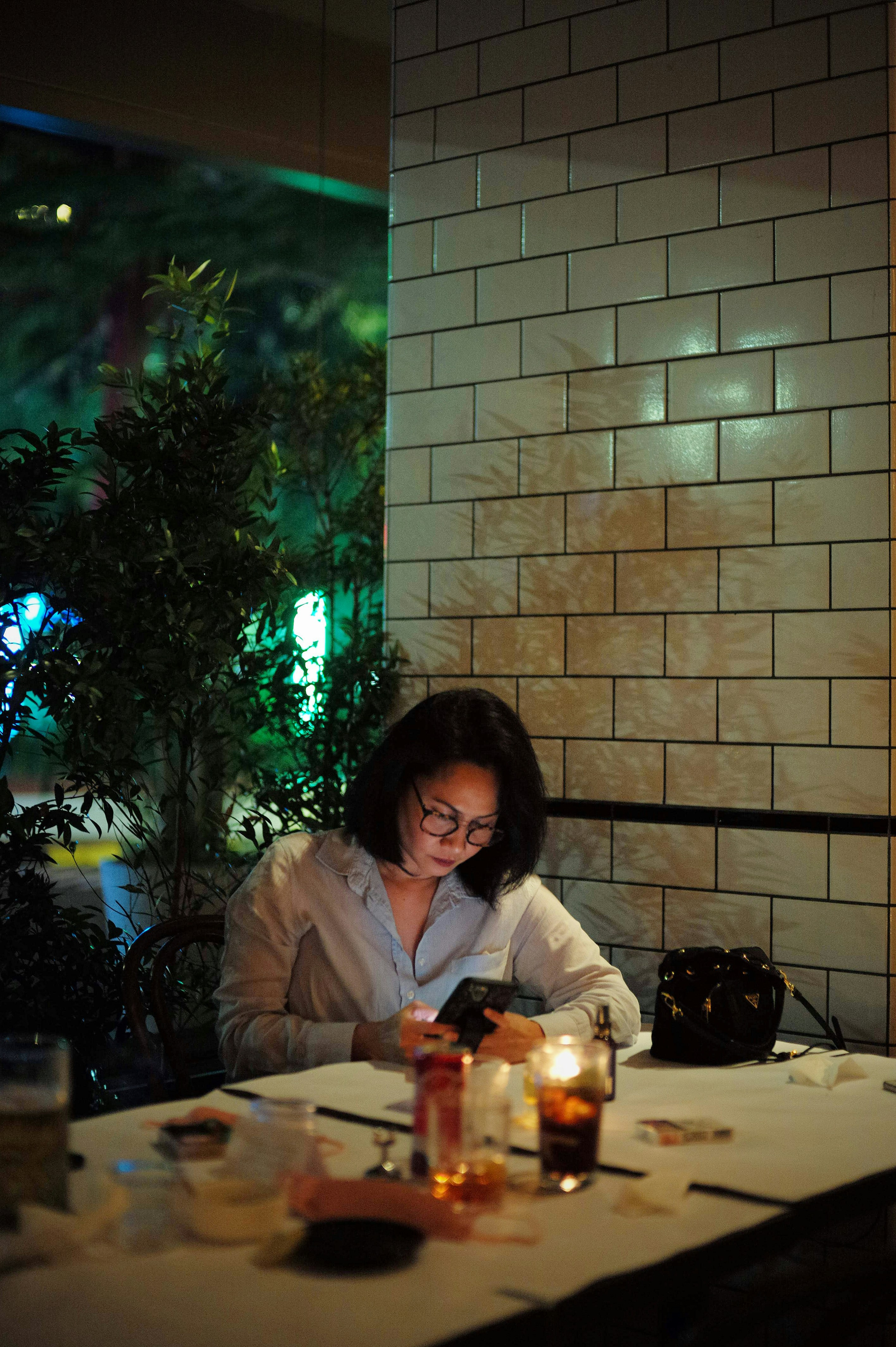 Man working on architectural model at desk