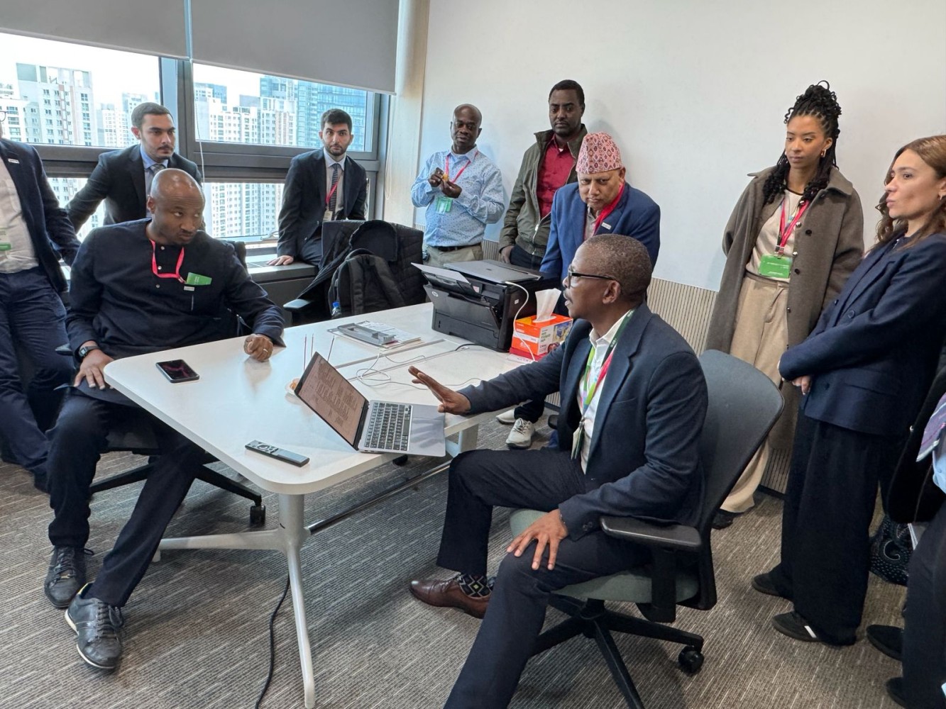 Consultations on the Sec Workprogram by the GCF developing countries constituency
