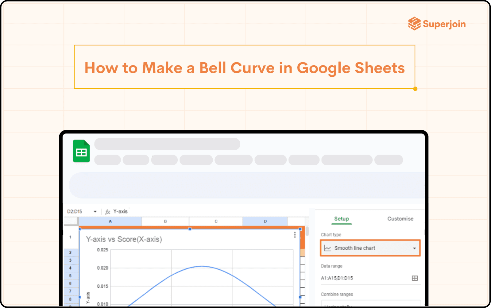 How to Make a Bell Curve in Google Sheets