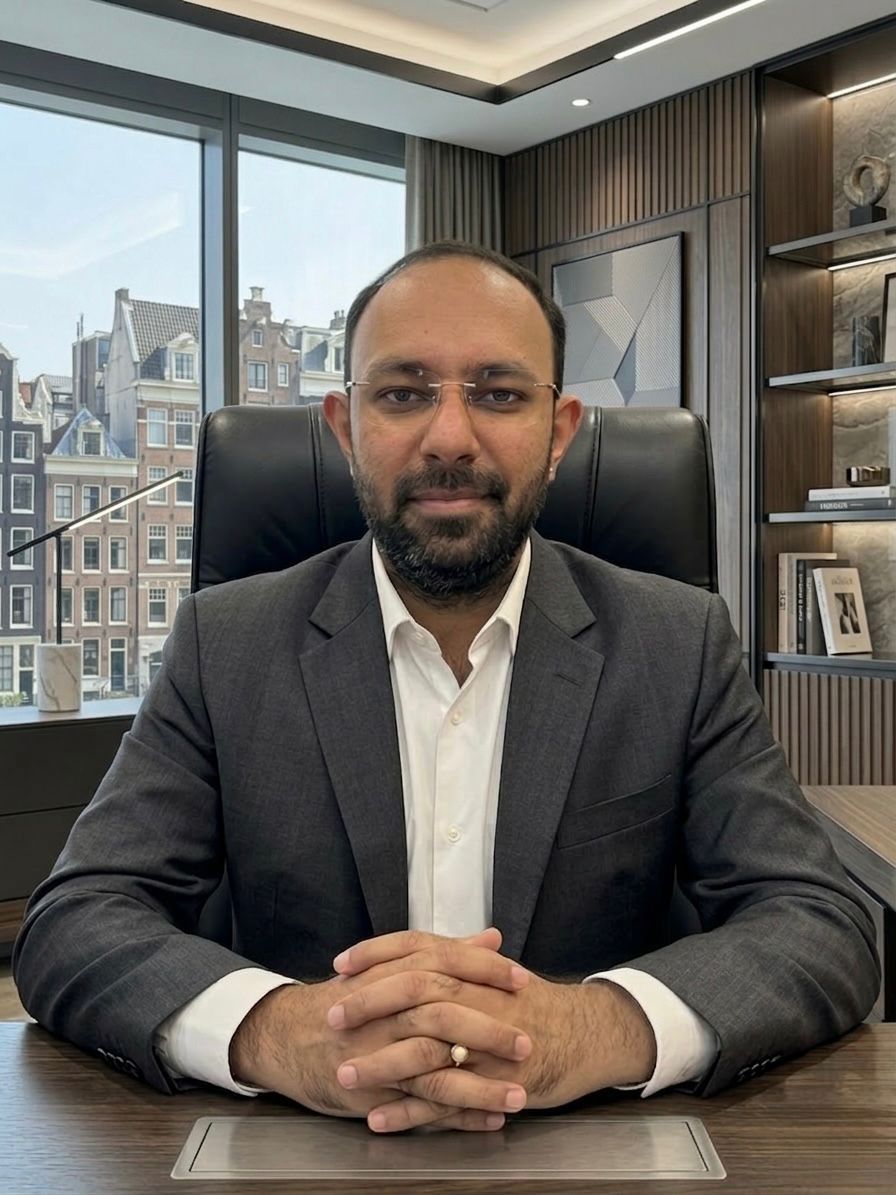 man in black dress shirt and black pants