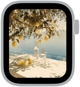 citrus air Apple Watch face preview 2 featuring summer.