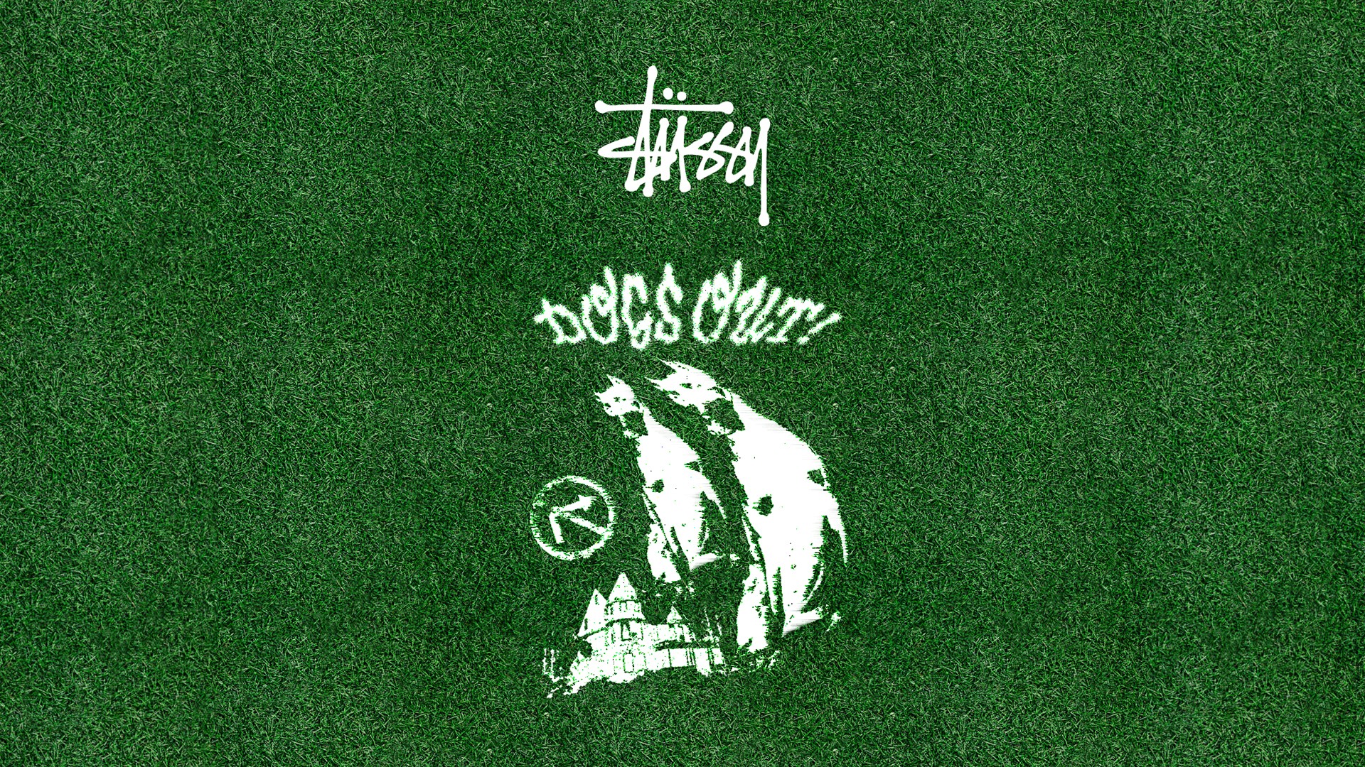 Logo stussy dogs out