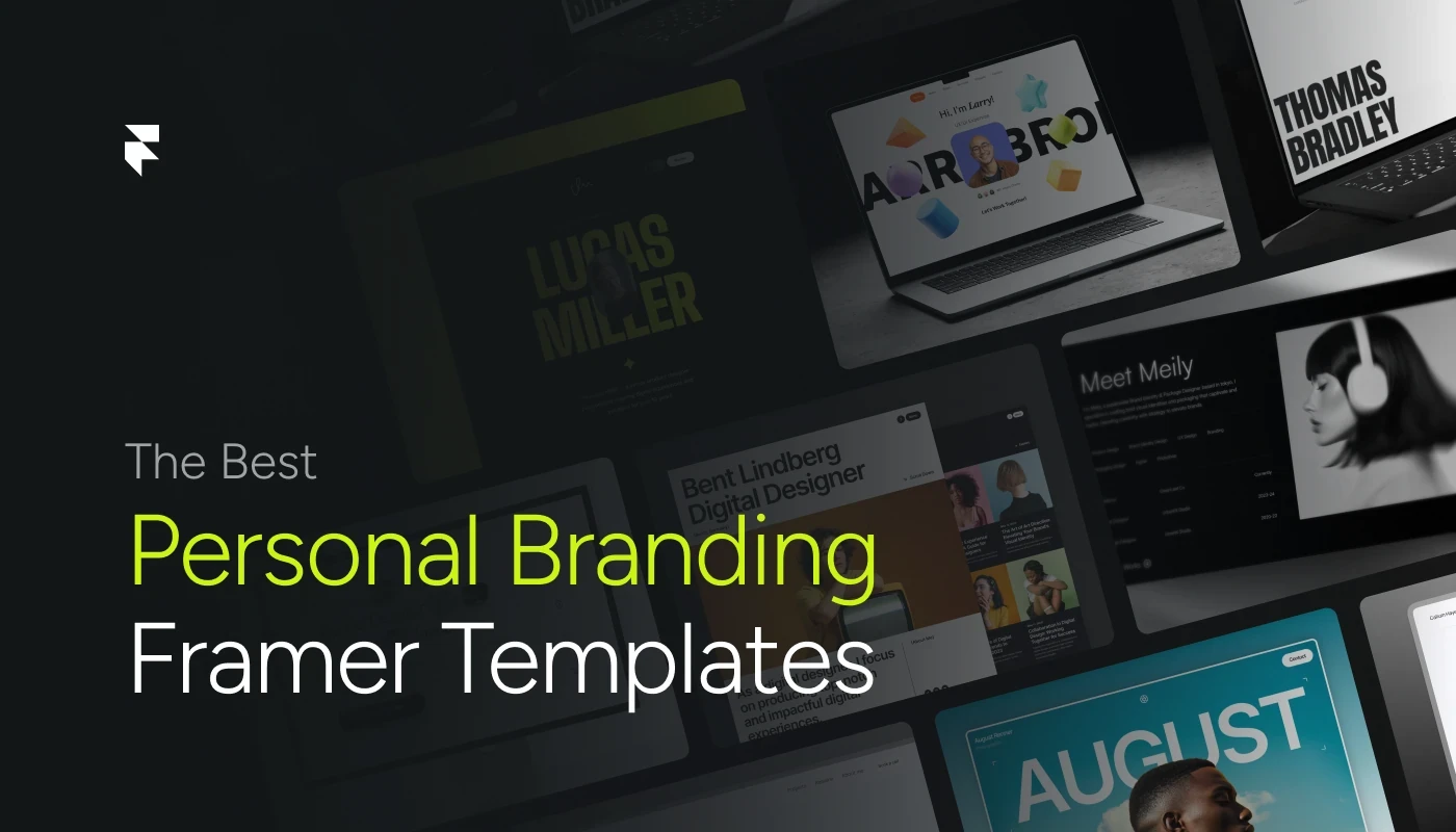 Personal Branding Framer Templates