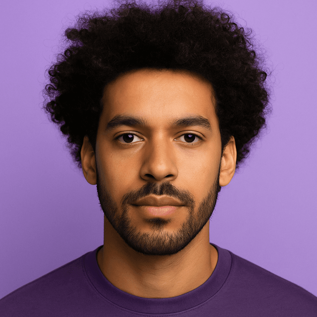 Avatar of a young male client