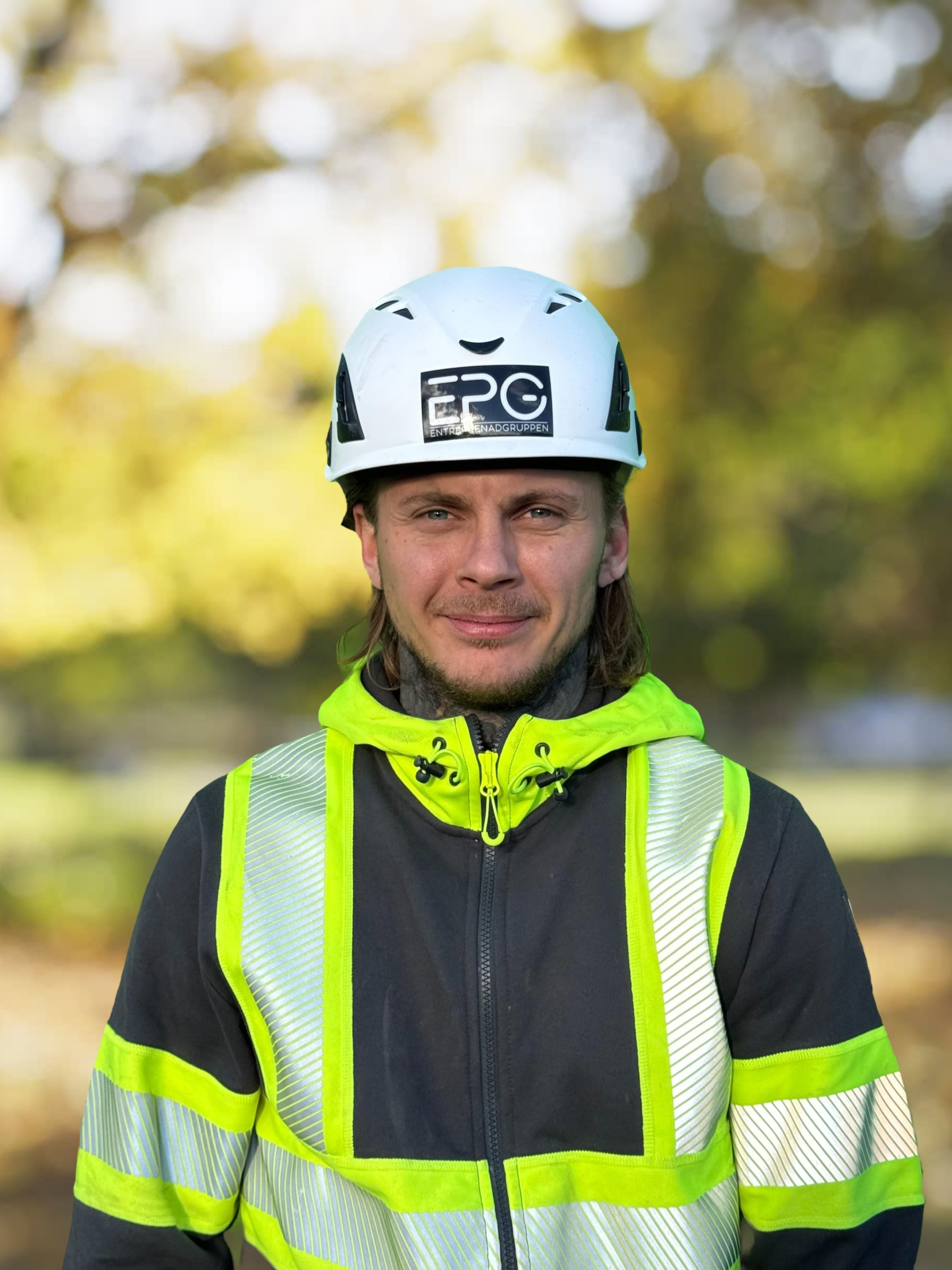 Anton Karlsson, arbetsledare industriservice på Entreprenadgruppen