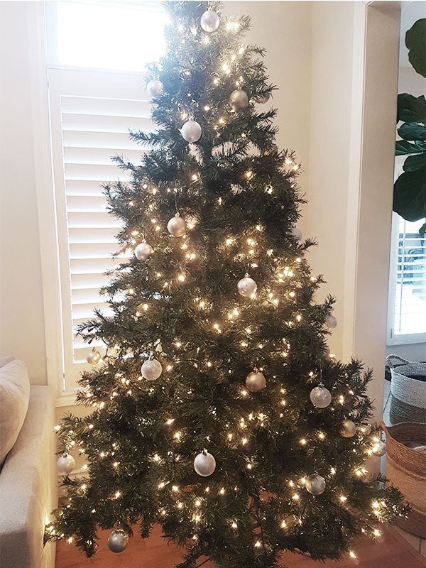 Silver & Gold Christmas Bulbs