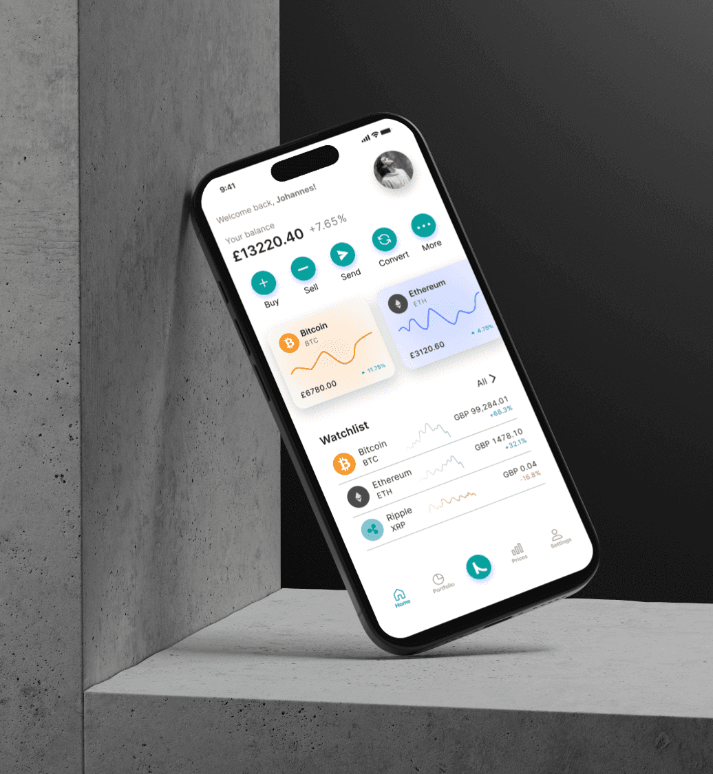 Black and white wave