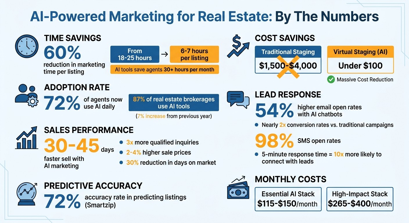 AI Marketing Impact on Real Estate: Key Statistics and ROI
